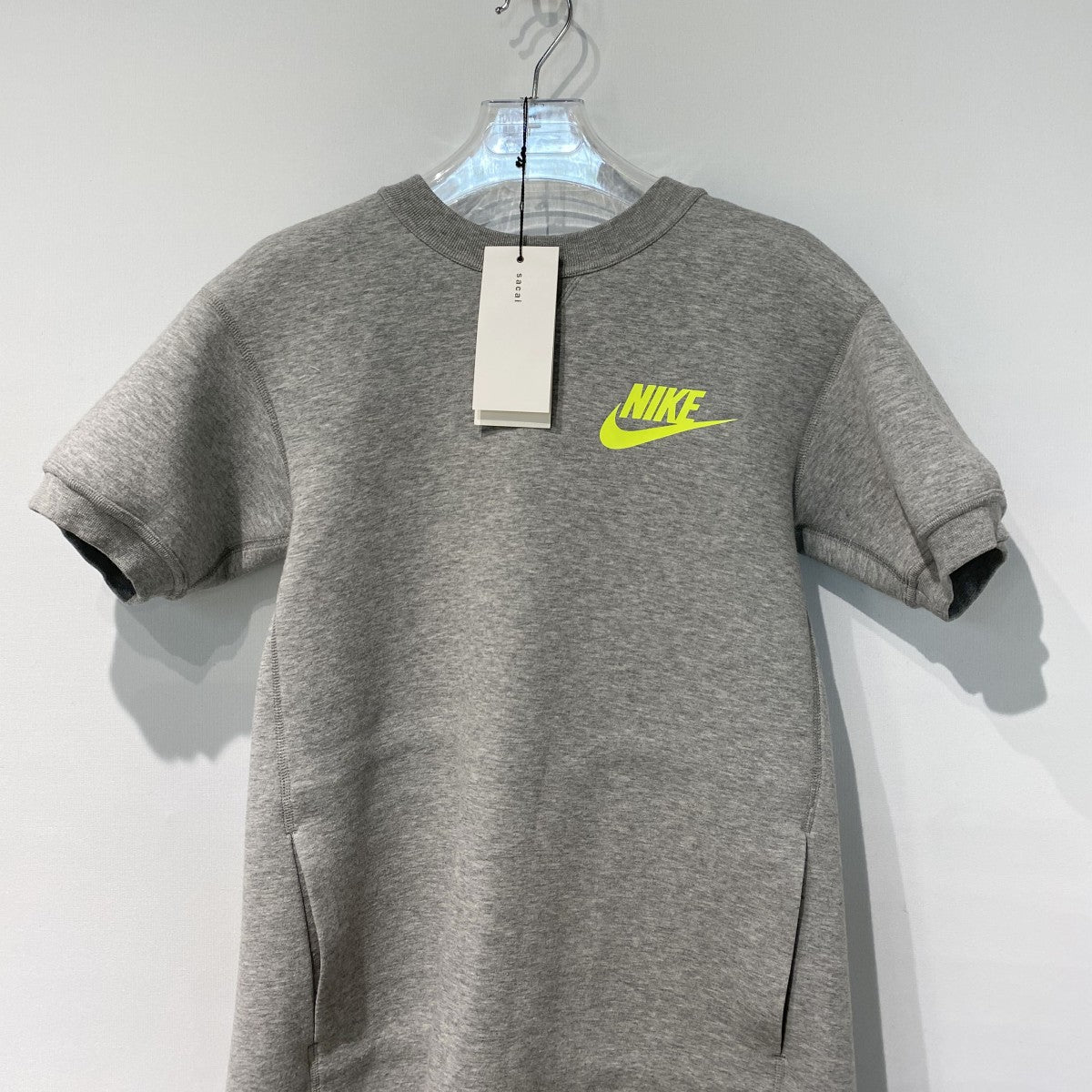 sacai×NIKE 15SSTECH FLEECE DRESSテックフリーススウェットドッキングワンピースドレス15-02389 古着・中古-3枚目のアイテム画像