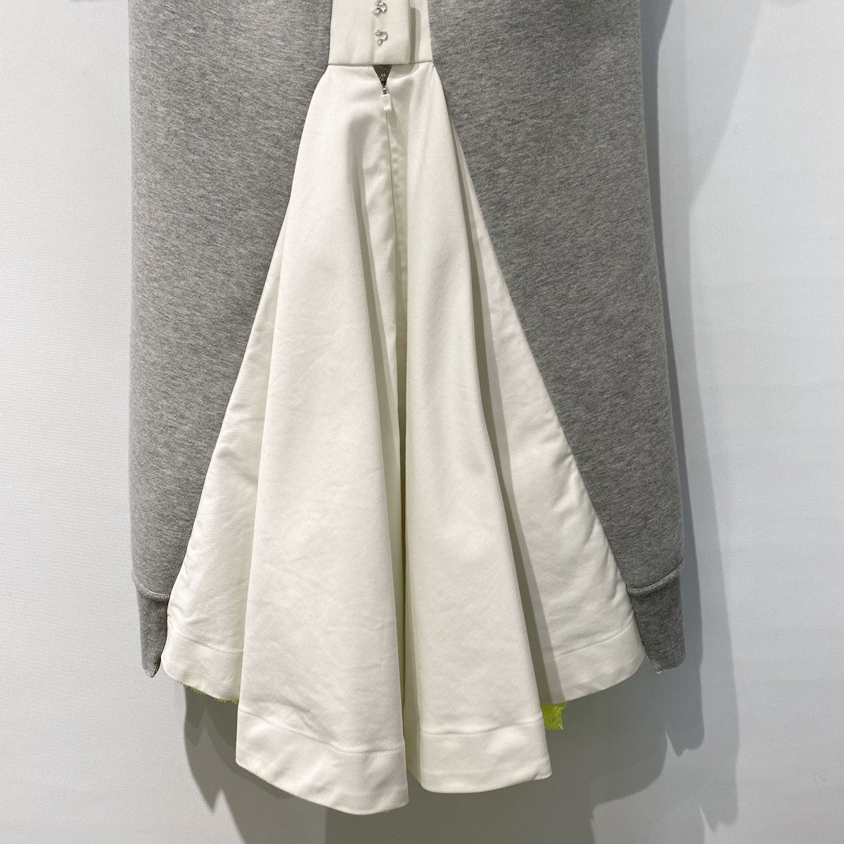 sacai×NIKE 15SSTECH FLEECE DRESSテックフリーススウェットドッキングワンピースドレス15-02389 古着・中古-6枚目のアイテム画像