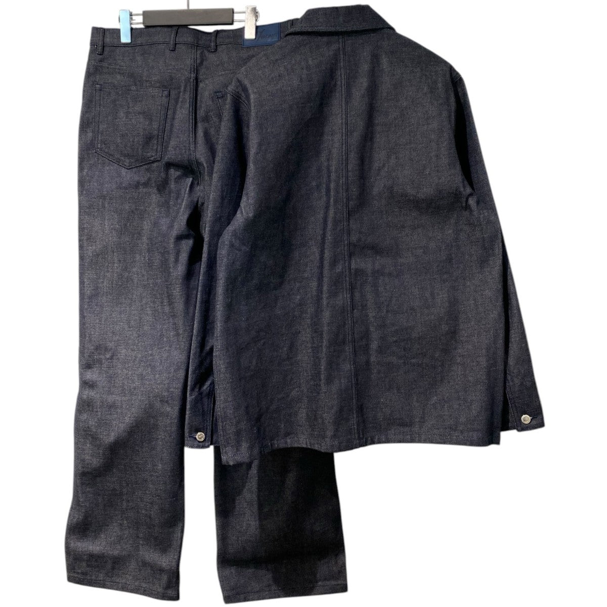 A．P．C．×FRAGMENT DESIGN 26SSGRAND JACK JACKET＆SALLY JEANSデニムジャケットカバーオール＆デニムパンツ セット 古着・中古-2枚目のアイテム画像