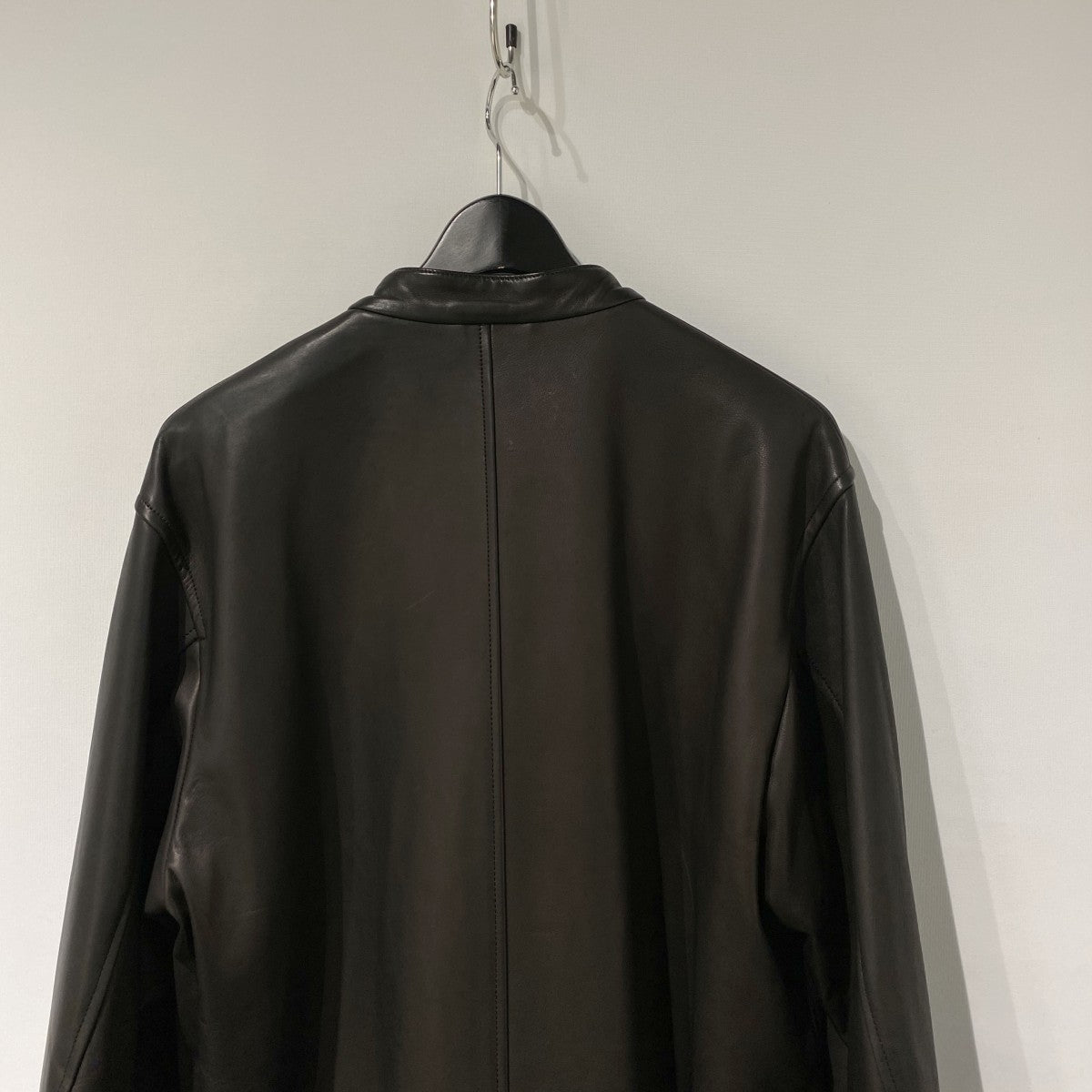 blurhms 25AWLamb Leather Zip Short JacketラムレザーZIPショートジャケット 古着・中古-7枚目のアイテム画像
