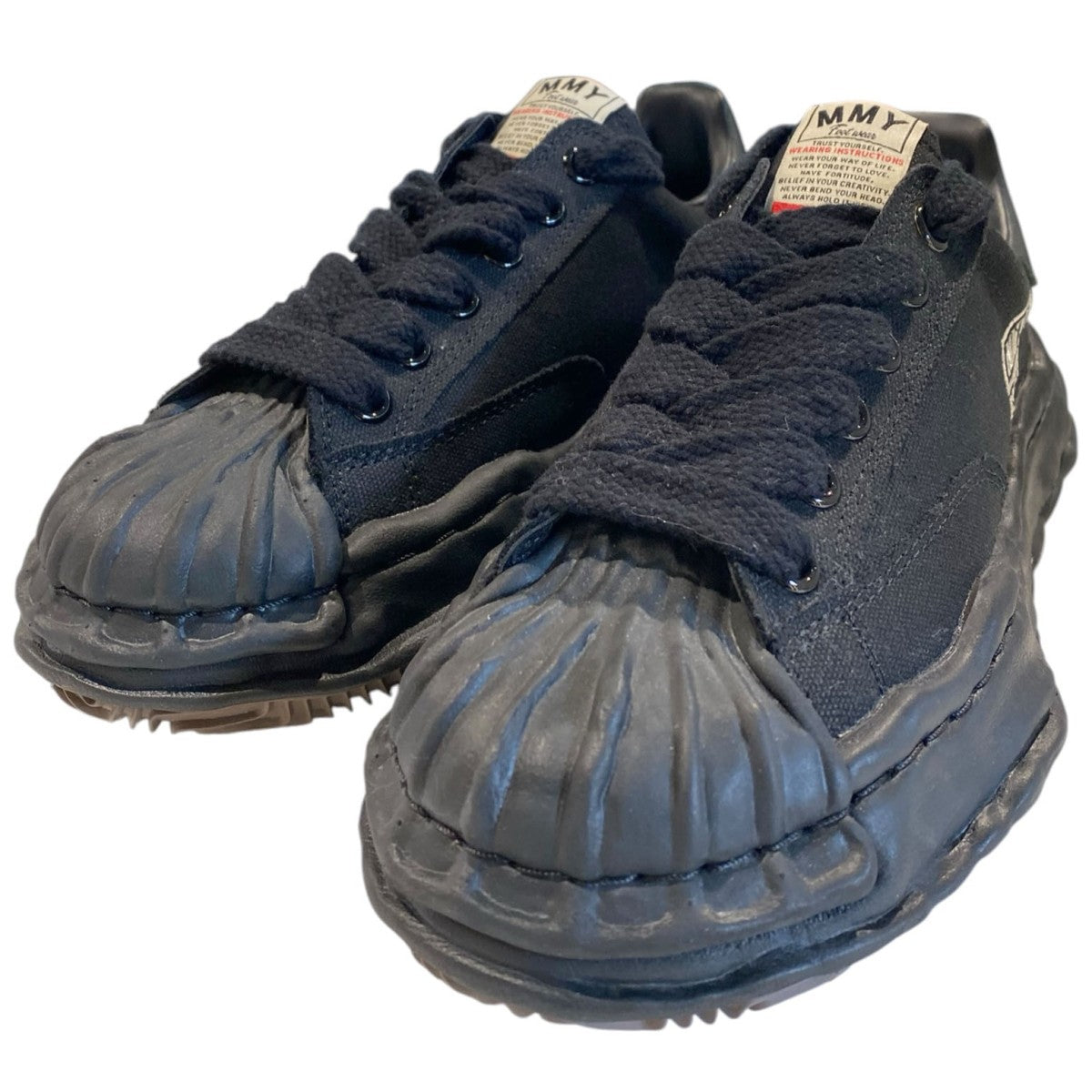 Maison MIHARA YASUHIRO BLAKEY LOW OG Sole Canvas Low-Topブレイキースニーカー靴A08FW735 古着・中古-1枚目のアイテム画像