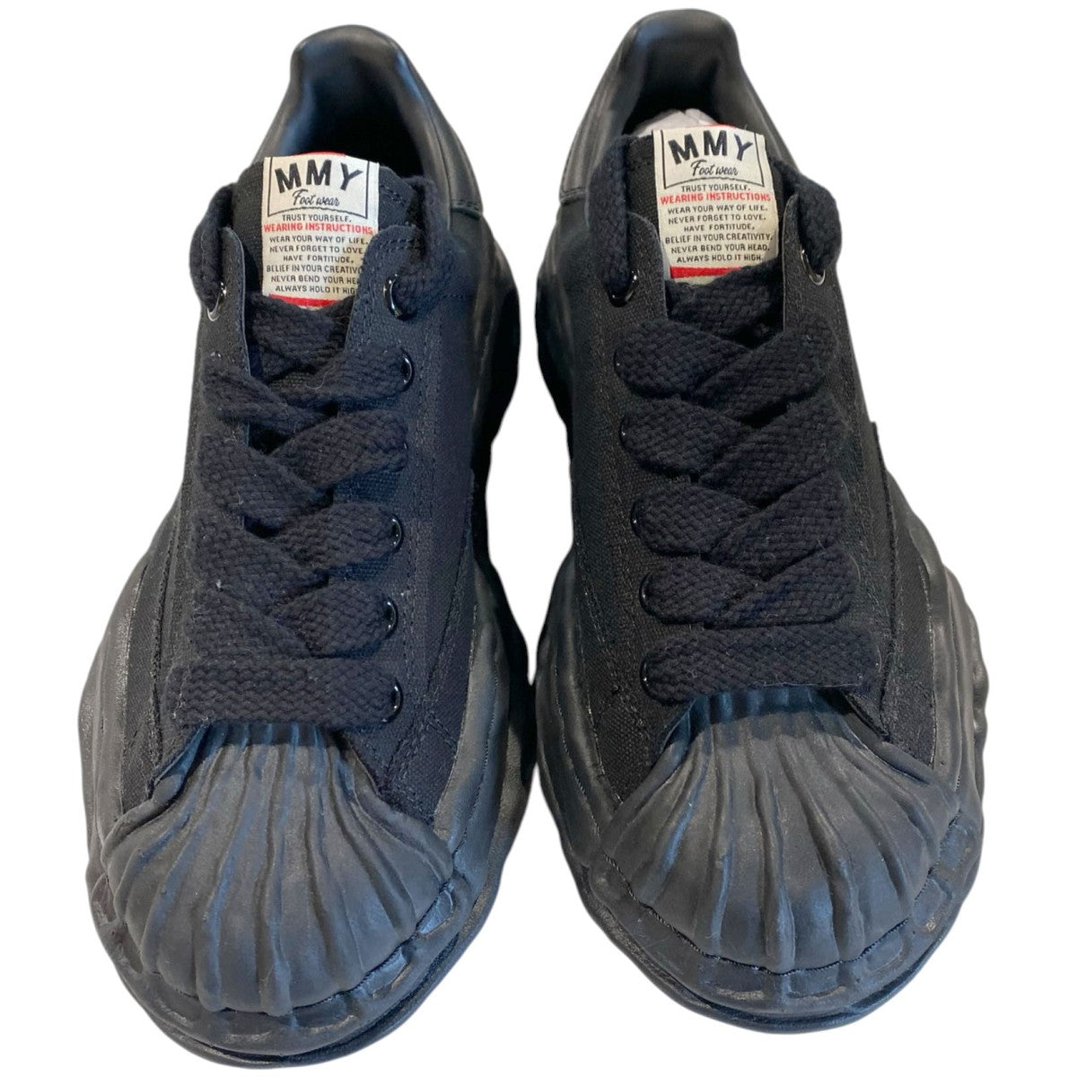 Maison MIHARA YASUHIRO BLAKEY LOW OG Sole Canvas Low-Topブレイキースニーカー靴A08FW735 古着・中古-2枚目のアイテム画像
