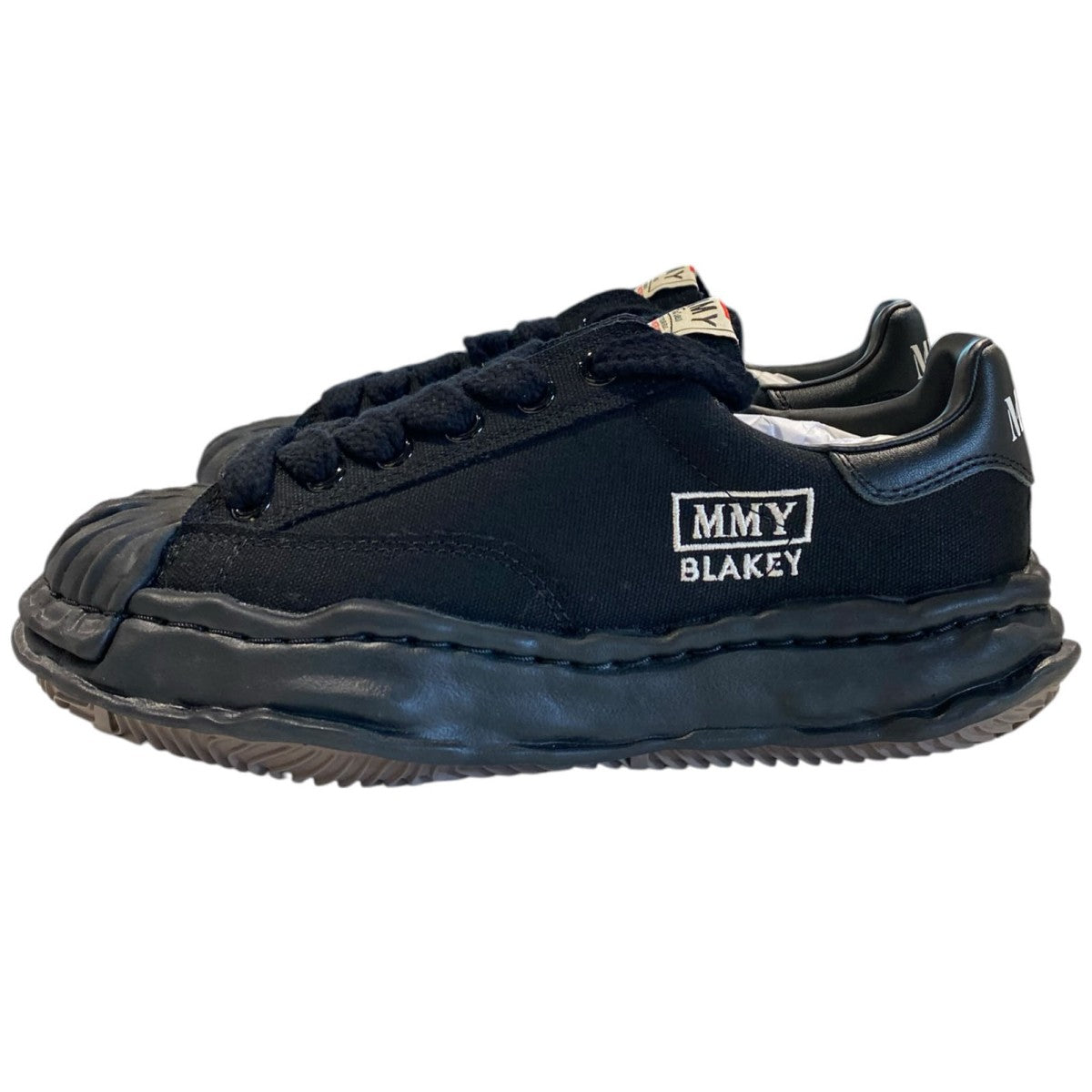 Maison MIHARA YASUHIRO BLAKEY LOW OG Sole Canvas Low-Topブレイキースニーカー靴A08FW735 古着・中古-3枚目のアイテム画像