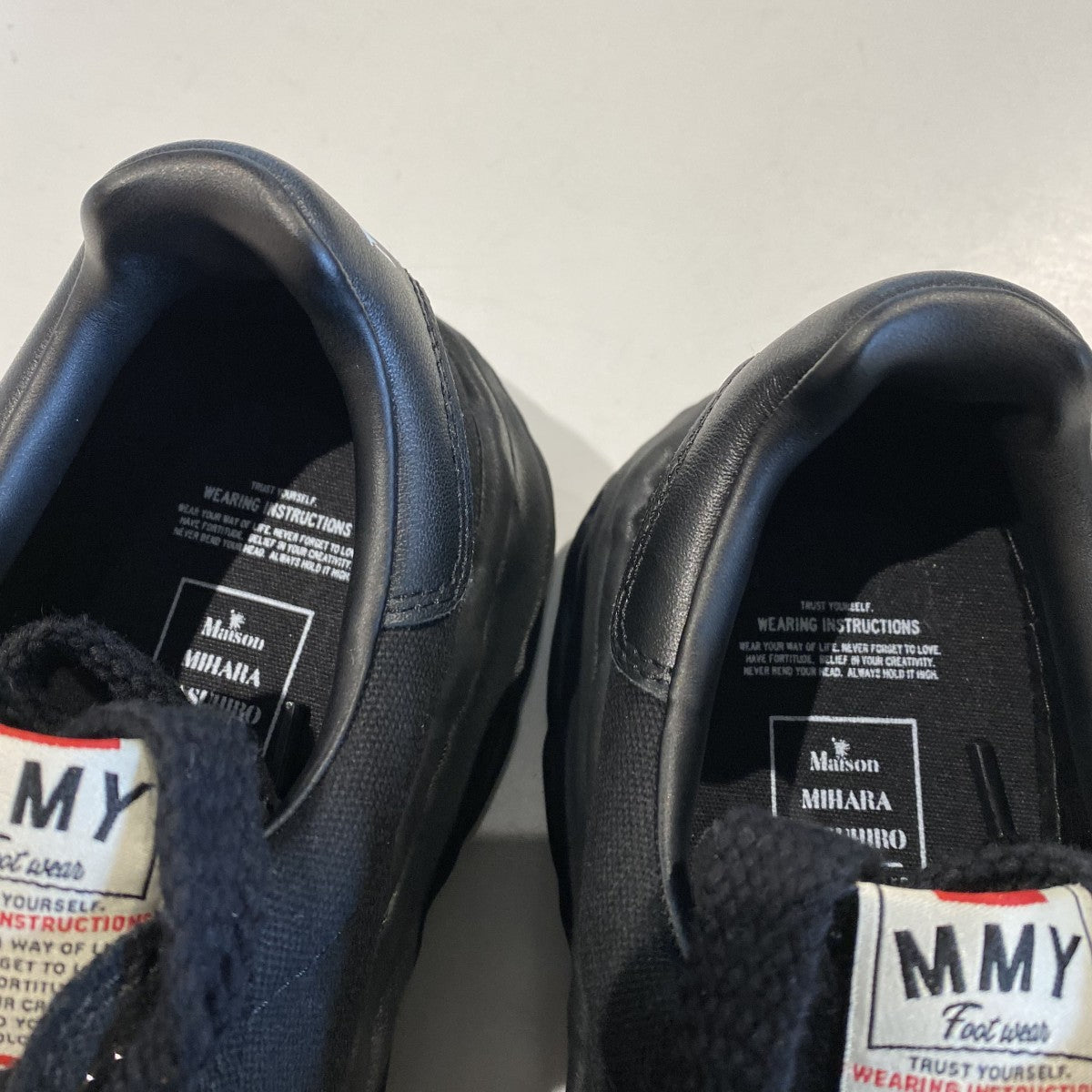 Maison MIHARA YASUHIRO BLAKEY LOW OG Sole Canvas Low-Topブレイキースニーカー靴A08FW735 古着・中古-6枚目のアイテム画像