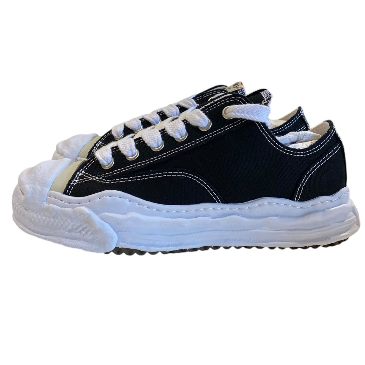HANK OG Sole Canvas Low-Topハンクスニーカー靴A05FW702