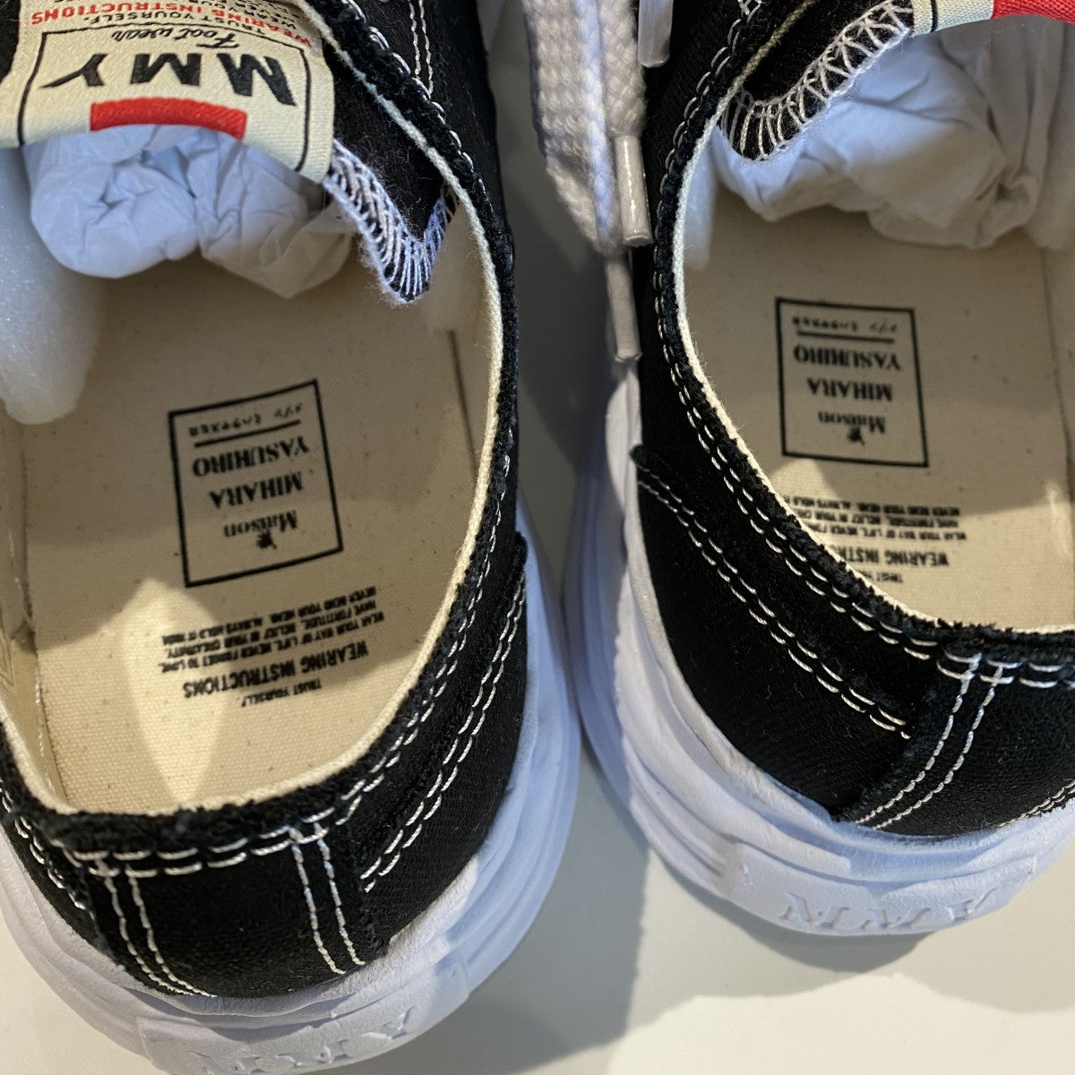 HANK OG Sole Canvas Low-Topハンクスニーカー靴A05FW702