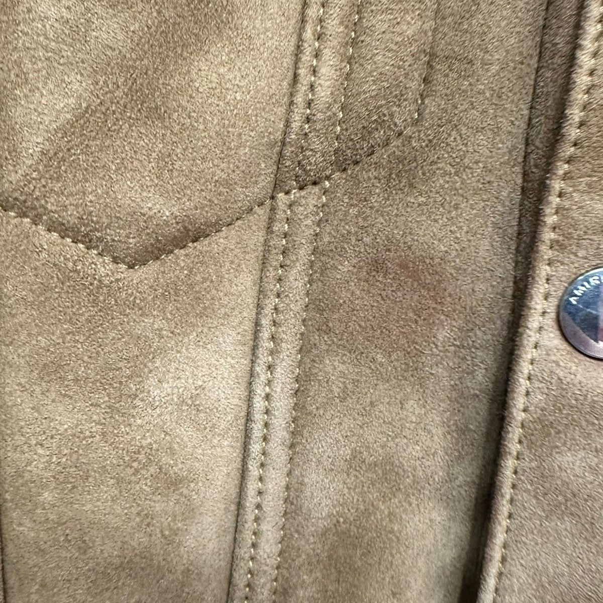 AMIRI 18AWShearling Oversized Trucker Jacketシャーリングオーバーサイズトラッカージャケット 古着・中古-5枚目のアイテム画像