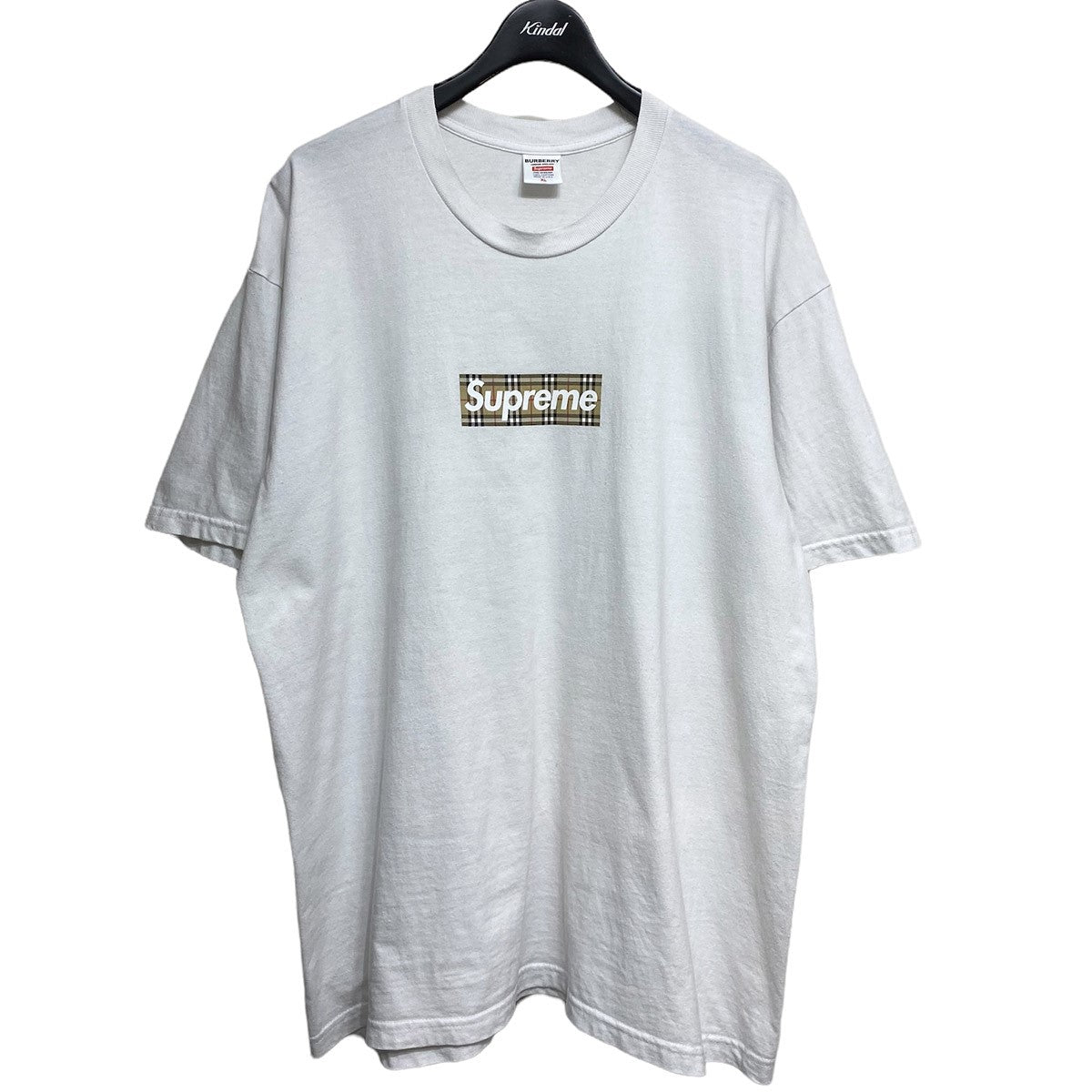 Supreme × Burberry 2022SS Box Logo Tee ボックスロゴ Tシャツ ホワイト サイズ  XL｜【公式】カインドオルオンライン ブランド古着・中古通販【kindal】