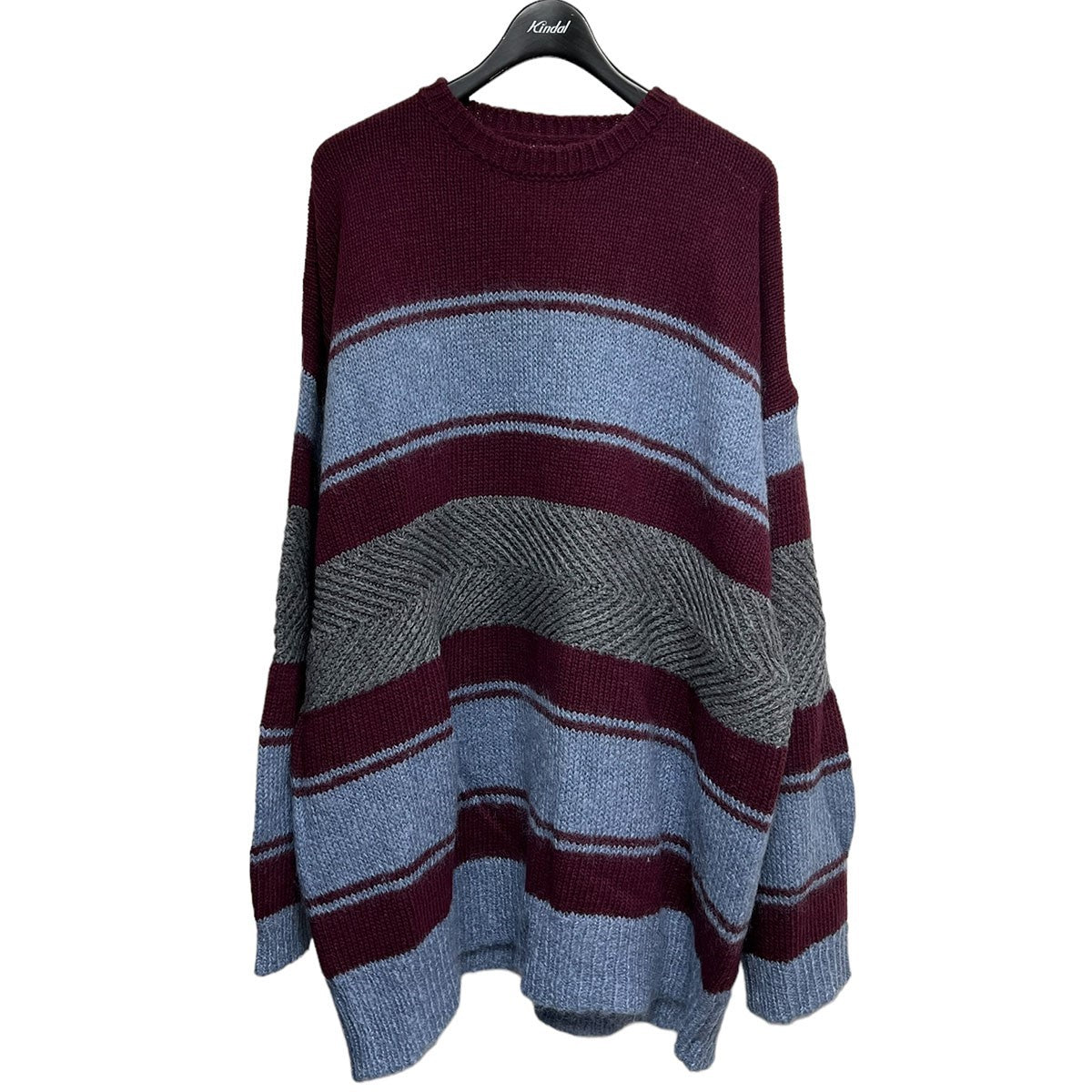 21AWMolly Border Mohair Knitモヘヤボーダーニットセーター