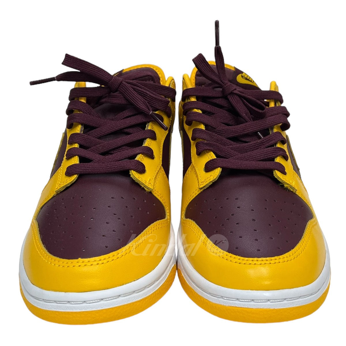 DUNK LOW RETRO University Gold and Deep Maroon