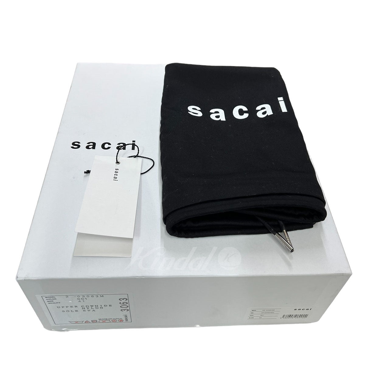 sacai サカイ　ノベルティ sacai(サカイ) 2023SS Hybrid Belt Sandals ハイブリッドベルト