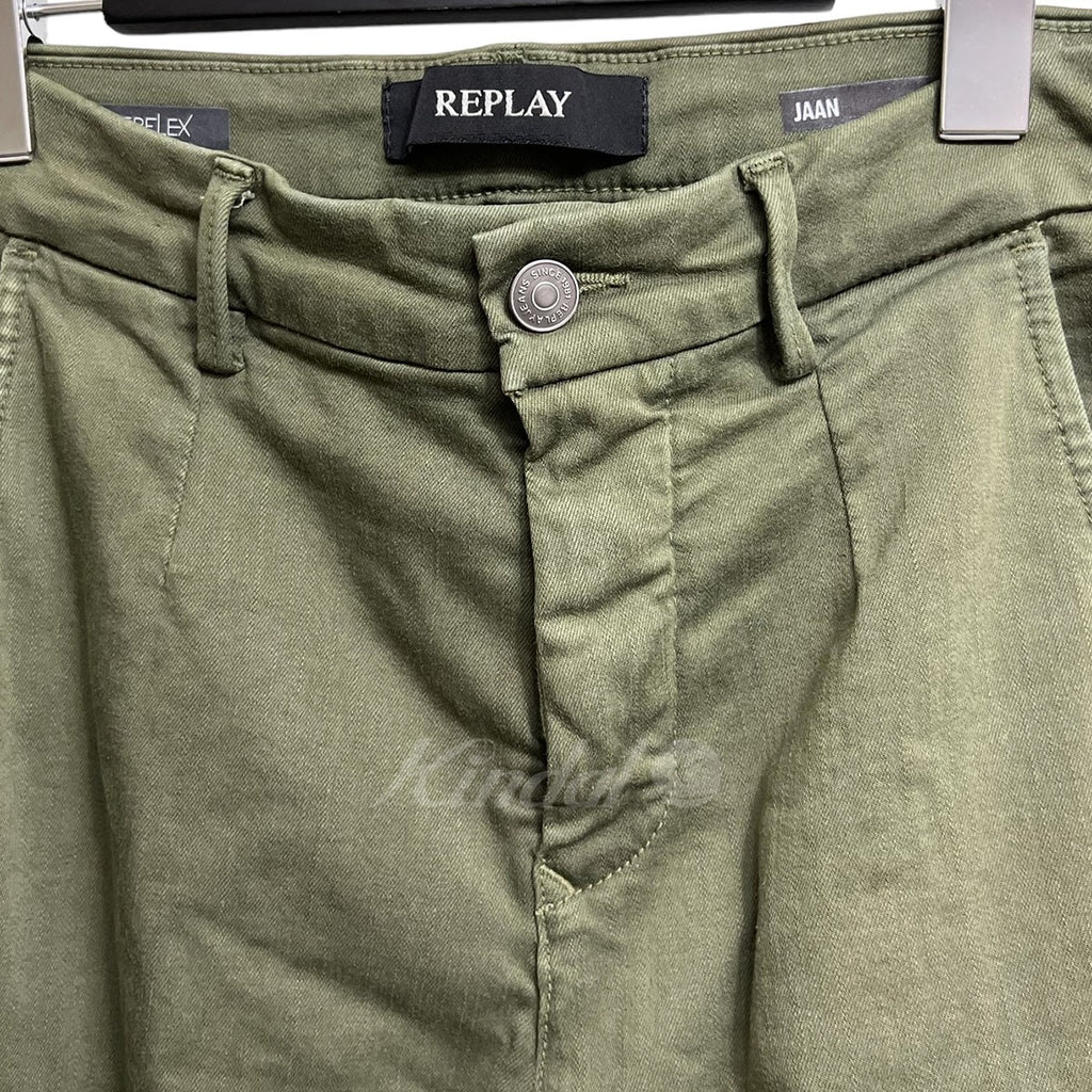 REPLAY(リプレイ) JAAN HYPERFLEX ストレッチカーゴパンツ M9649 ．000 