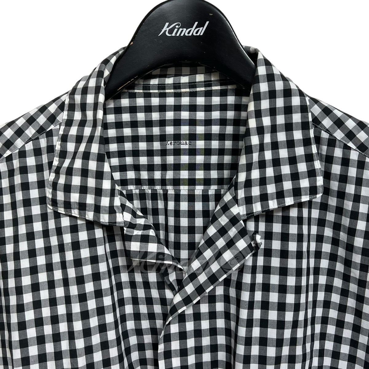 Porter Classic(ポータークラシック) KEROUAC SHIRT ケルアックオープンカラーチェックシャツ