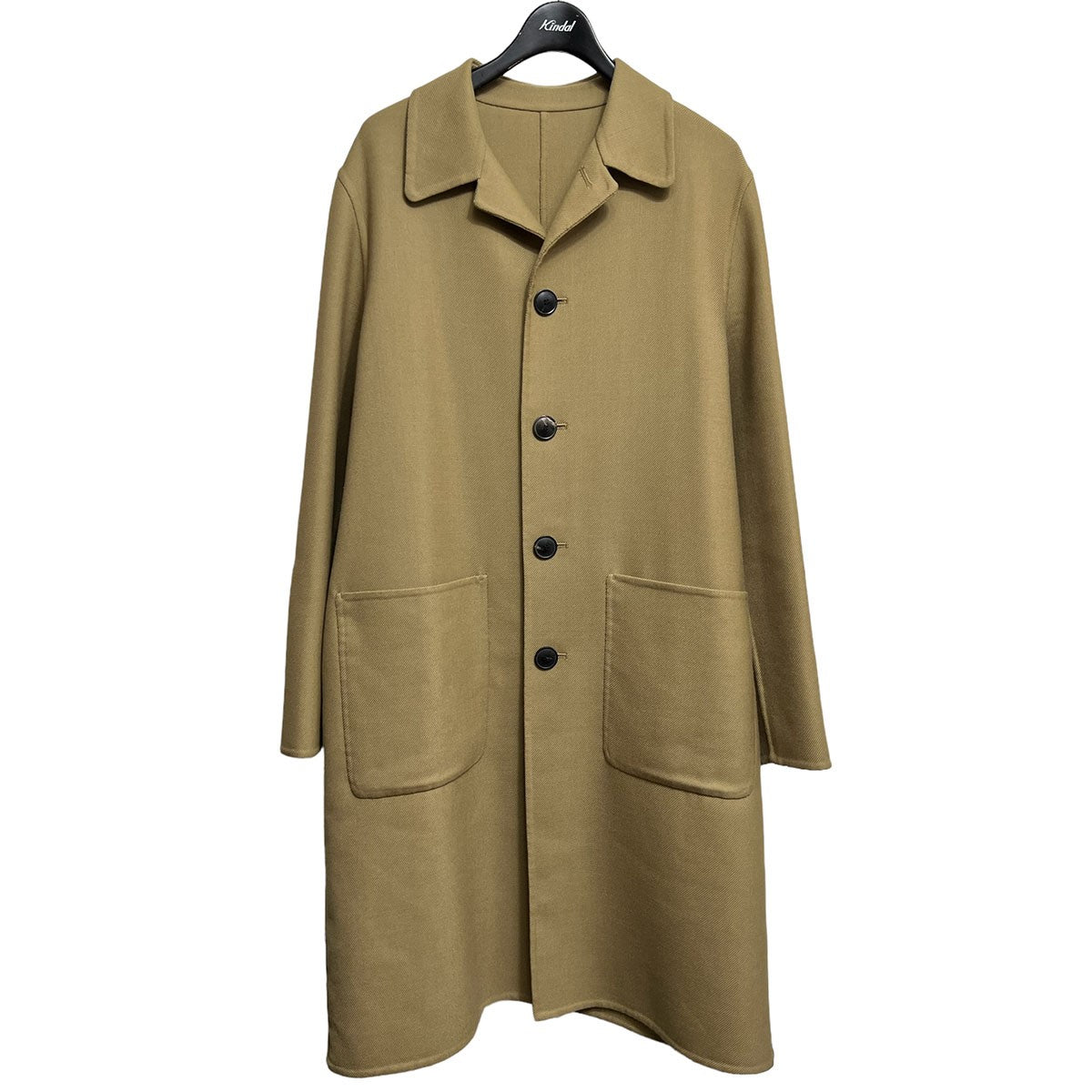 AMI PARIS(AMI Alexandre Mattiussi) ウールロングコート 古着・中古-1枚目のアイテム画像