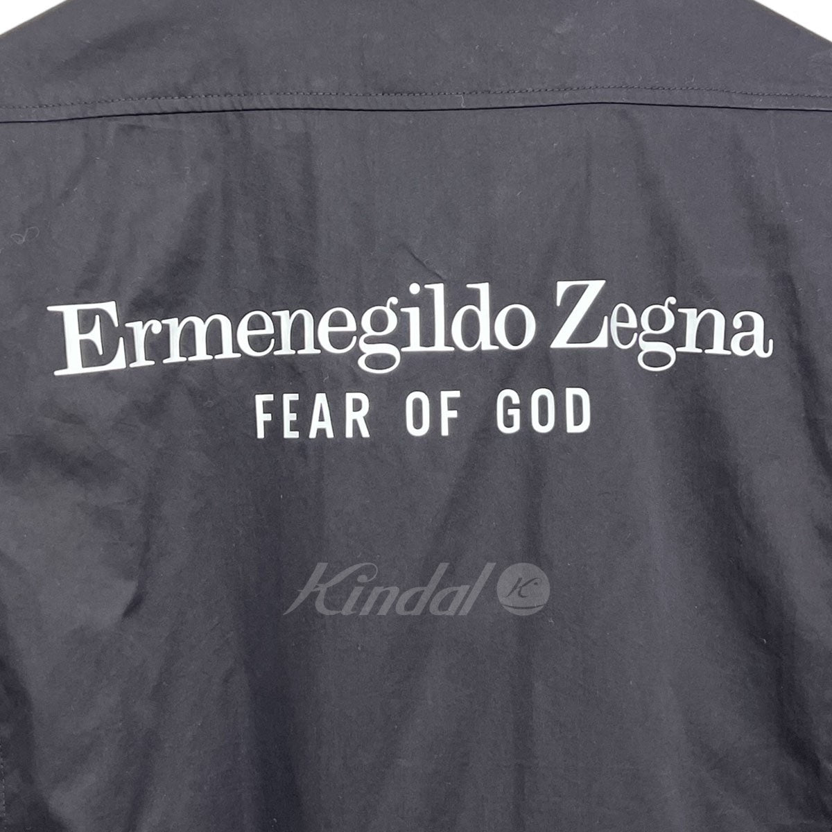 FEAR OF GOD×Ermenegildo Zegna 2020AW ロゴプリントジップアップ ...