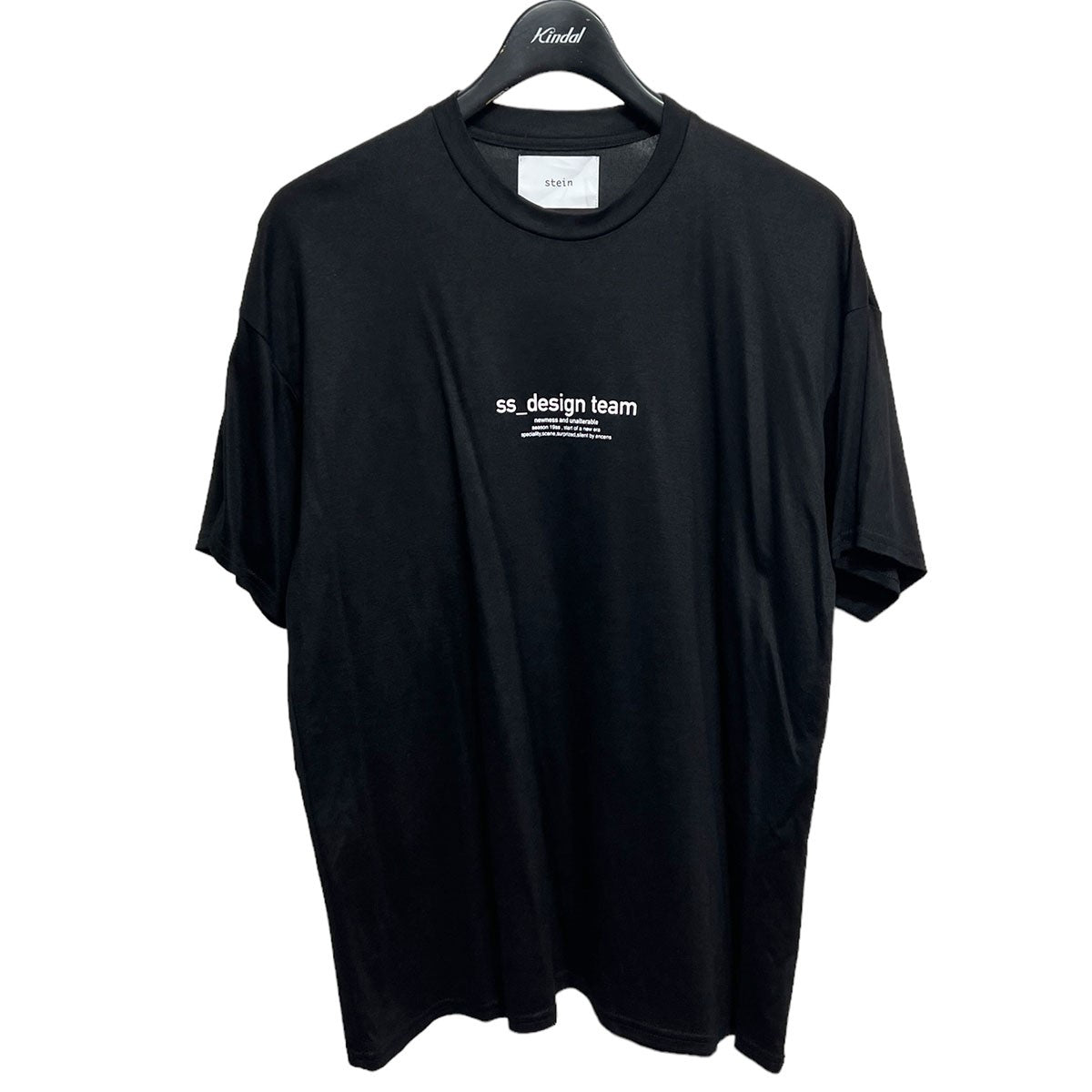 PRINT TEE DESIGN TEAM オーバーサイズプリントTシャツ