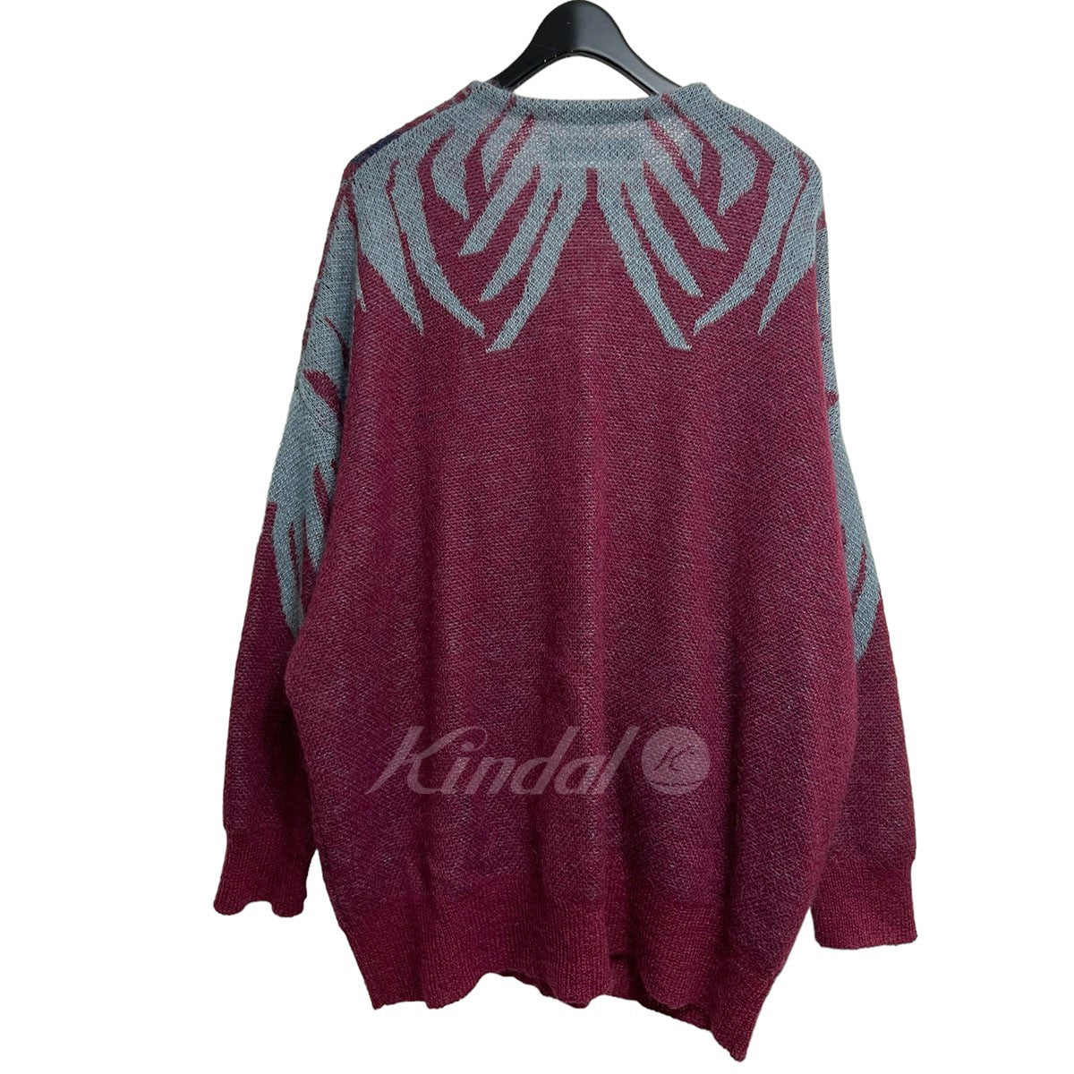 23SSLeopard Mohair Cardigan Knitレオパードモヘアカーディガンニット
