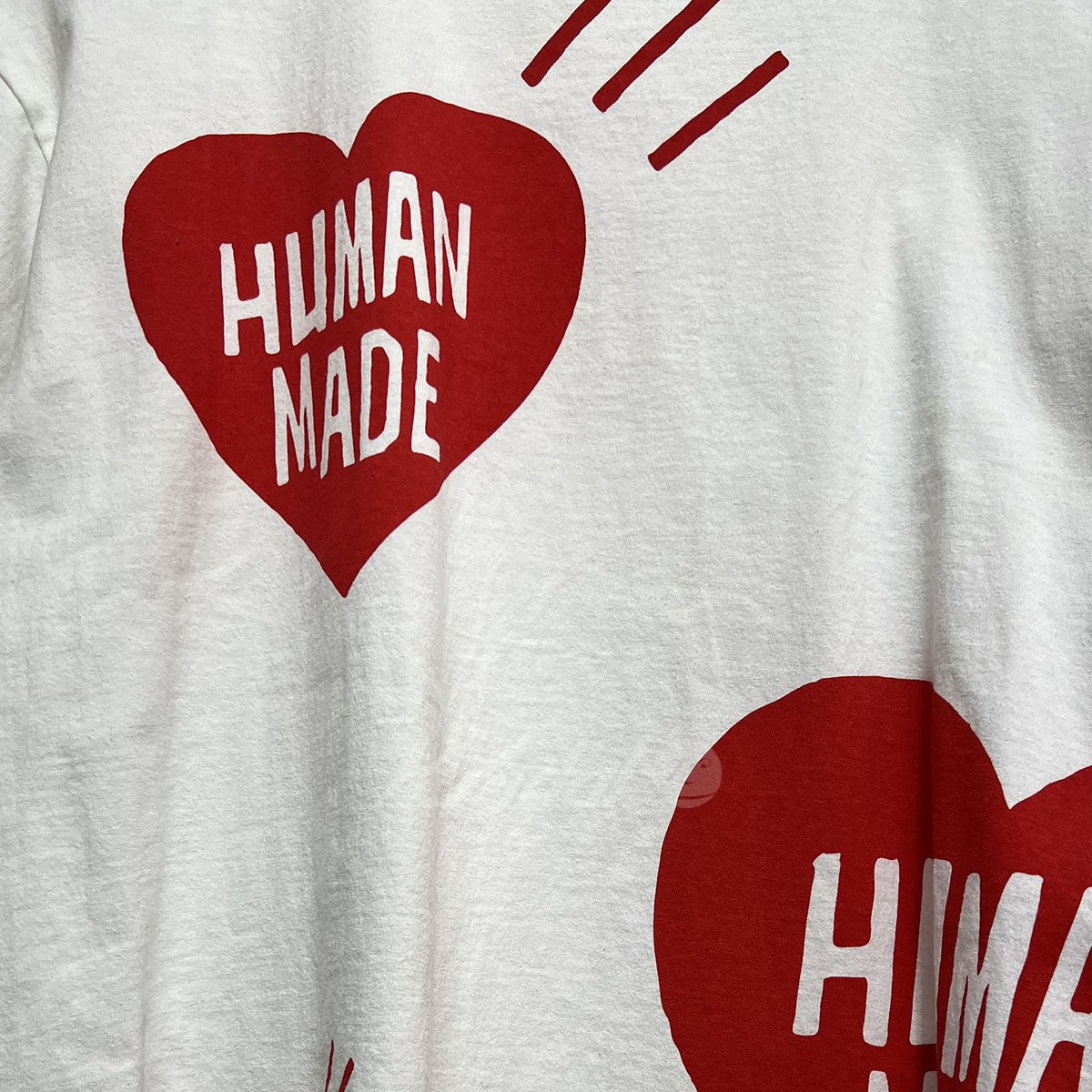 HUMAN MADE(ヒューマンメイド) BIG HEART T-SHIRT ホワイト サイズ M ...