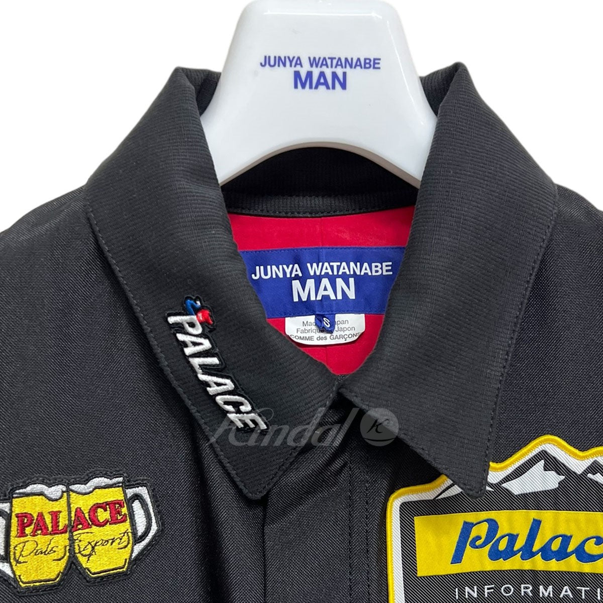 JUNYA WATANABE MAN(ジュンヤワタナベマン) 2024SS ×PALACE オールインワン つなぎ WM-A001 ブラック サイズ  S｜【公式】カインドオルオンライン ブランド古着・中古通販【kindal】