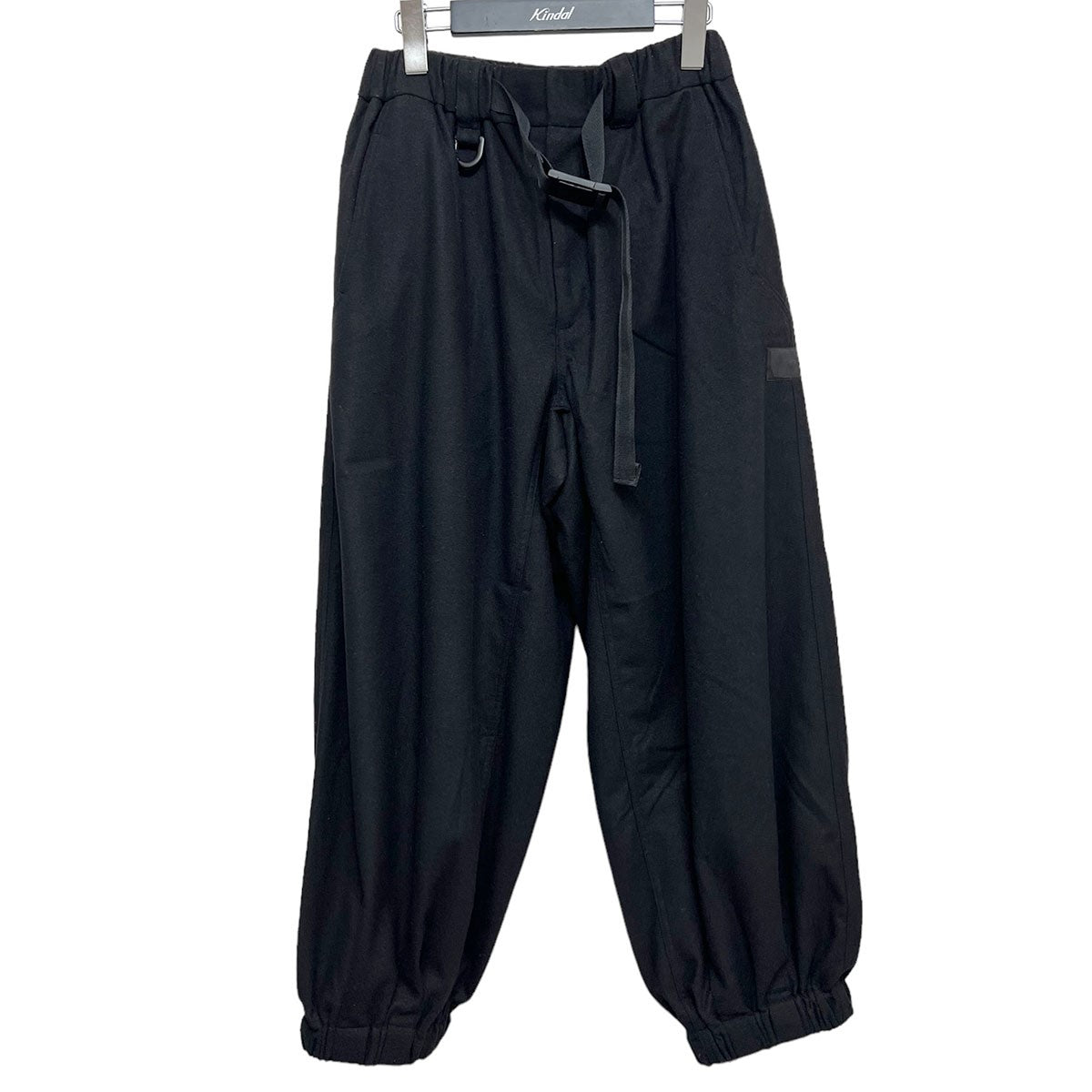 2023AW WOOL FLANNEL WIDE CARGO PANTS