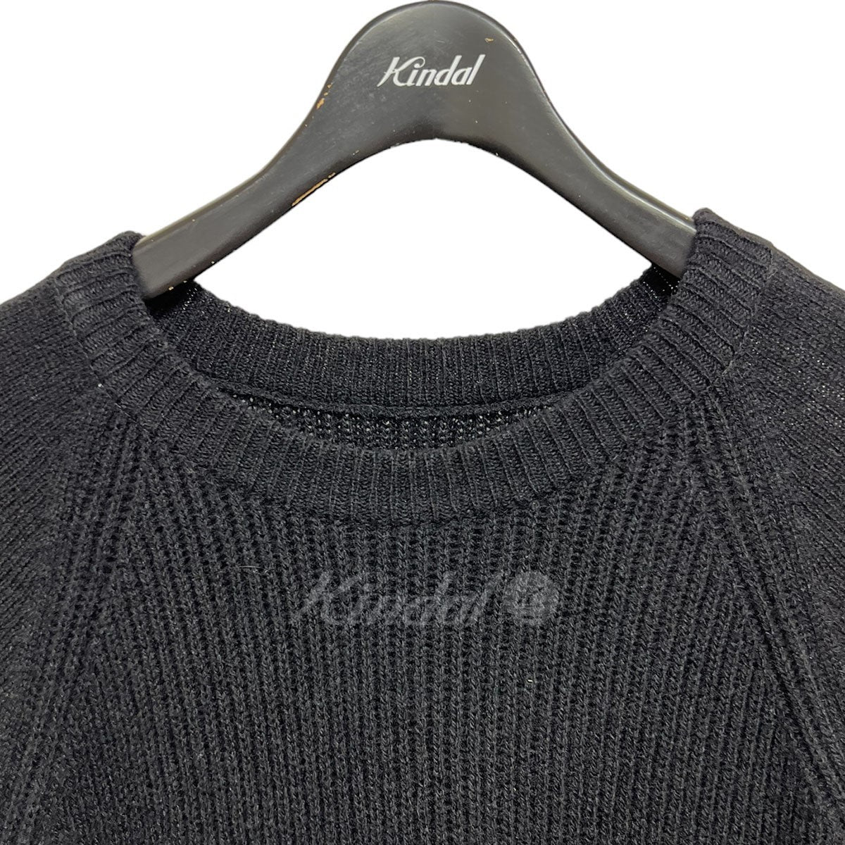 Embroidered Small Payment Logo Crewneck Sweaterロゴ刺繍セーター