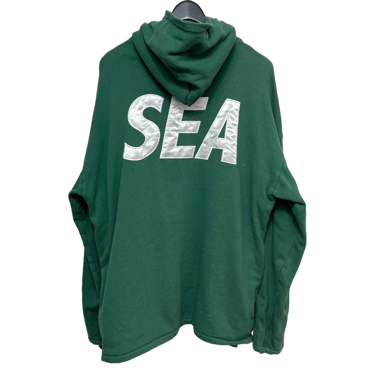 WIND AND SEA(ウィンダンシー) BIG ZIP HOODIE WDS-19A-SW-09 グリーン サイズ  M｜【公式】カインドオルオンライン ブランド古着・中古通販【kindal】