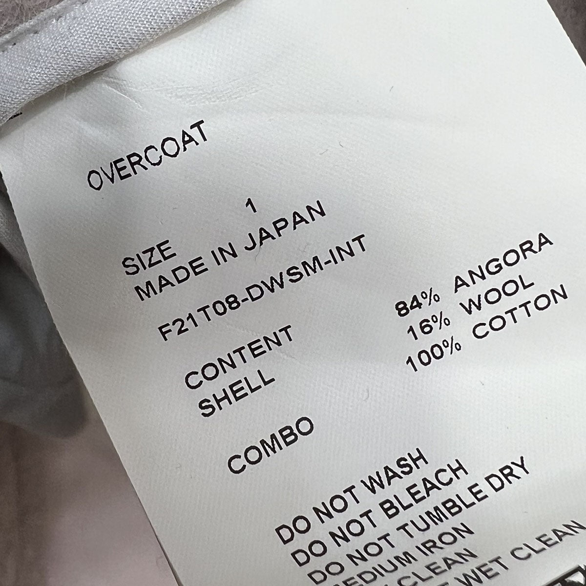 OVERCOAT ジャケット 古着・中古-4枚目のアイテム画像