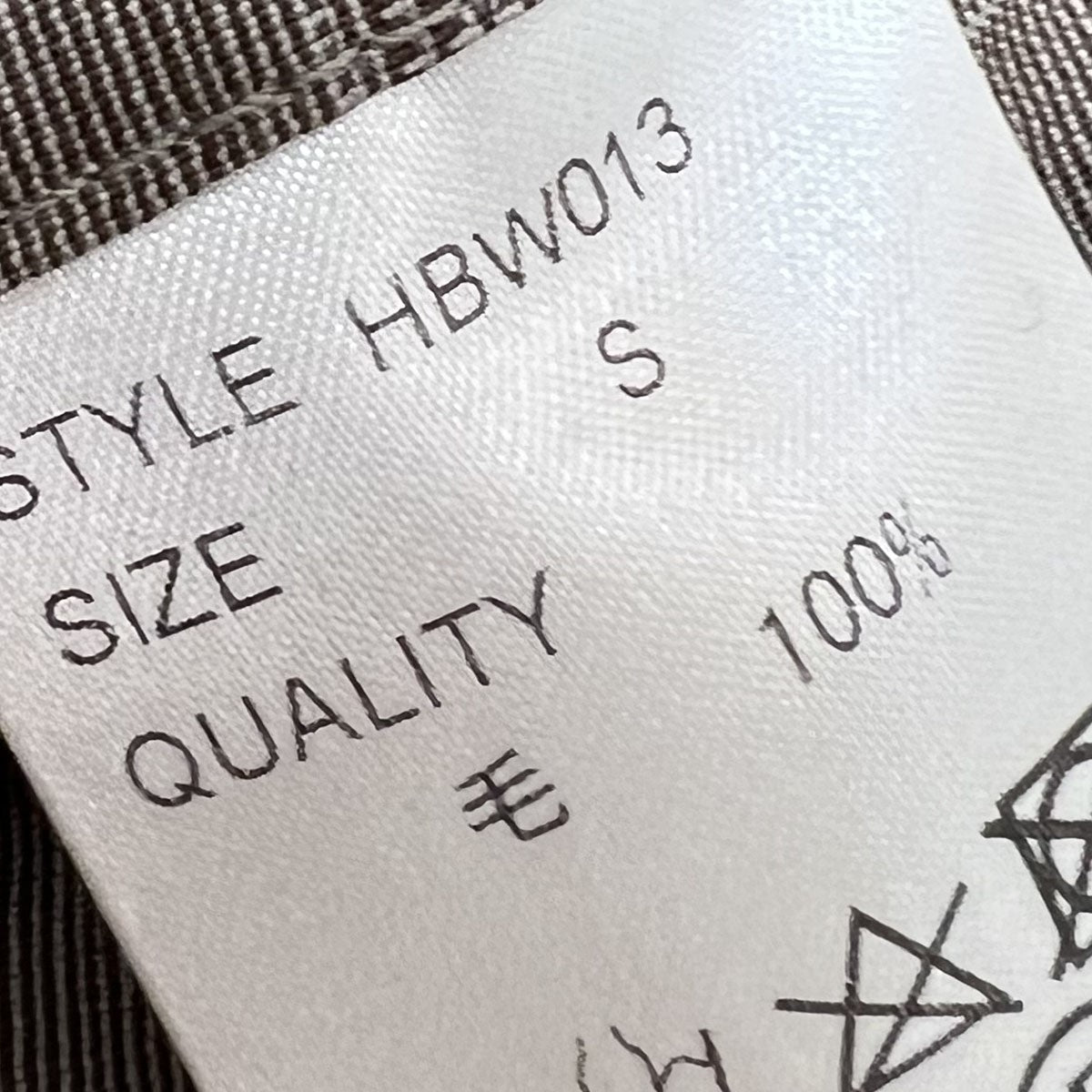 MB(エムビー) ハイエンド尾州ウールスラックス HBW013 ブラウン サイズ  