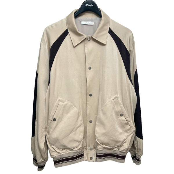 Jieda(ジエダ) 24SSSTADIUM JACKETレーヨン60、コットン40スタジアム