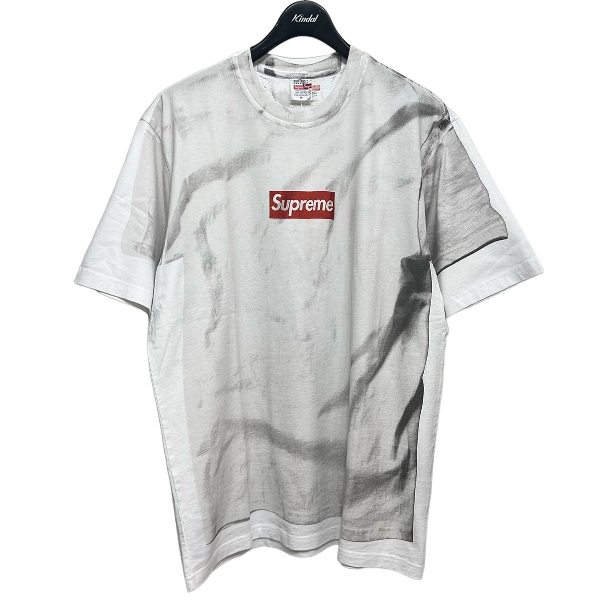 Supreme×MM6 Maison Margiela 24SSBox Logo Teeコットンダブルネーム転写プリントボックスロゴTシャツ ホワイト  サイズ 17｜【公式】カインドオルオンライン ブランド古着・中古通販【kindal】
