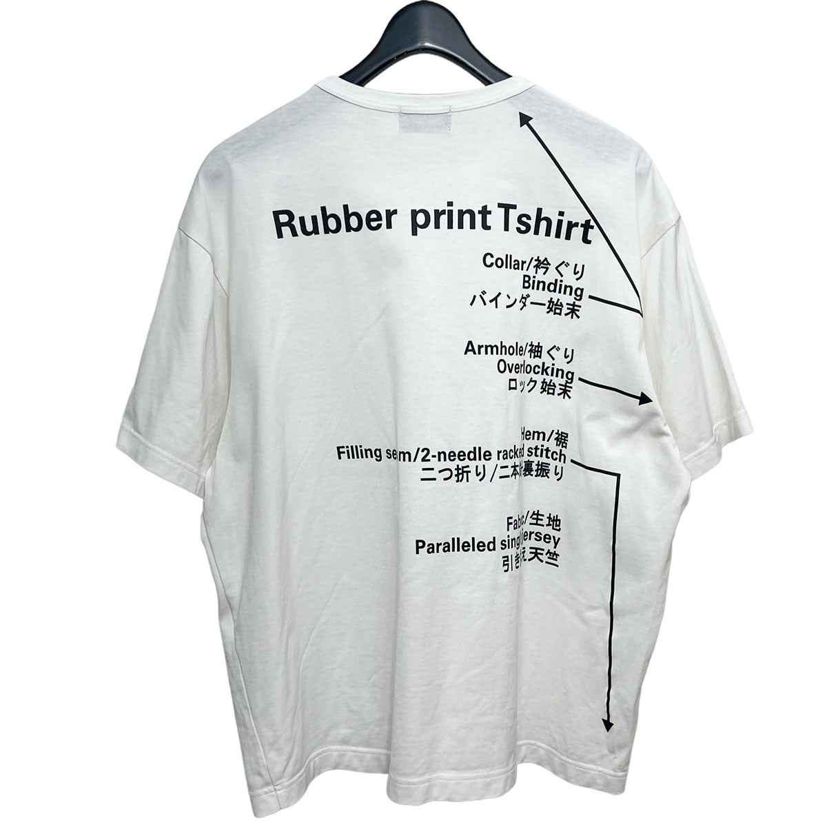 22SS度詰め天竺 PRINT TEEプリントTシャツ22SCM-T07208