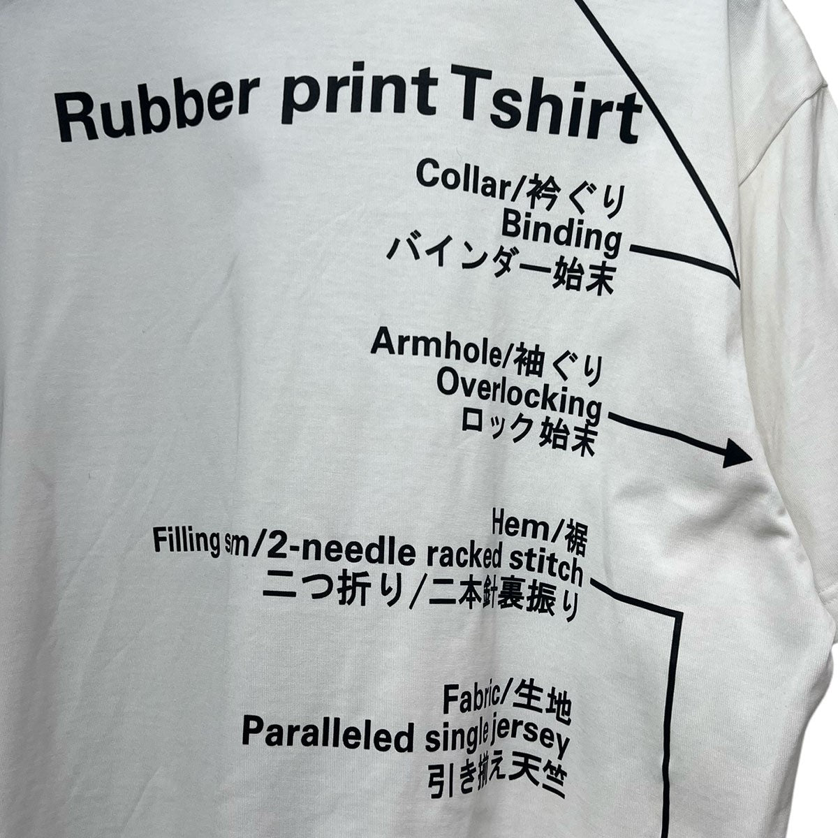 22SS度詰め天竺 PRINT TEEプリントTシャツ22SCM-T07208