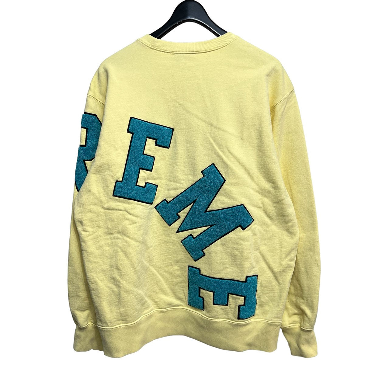 Supreme Big Arc Crewneck Light 2024 Yellow