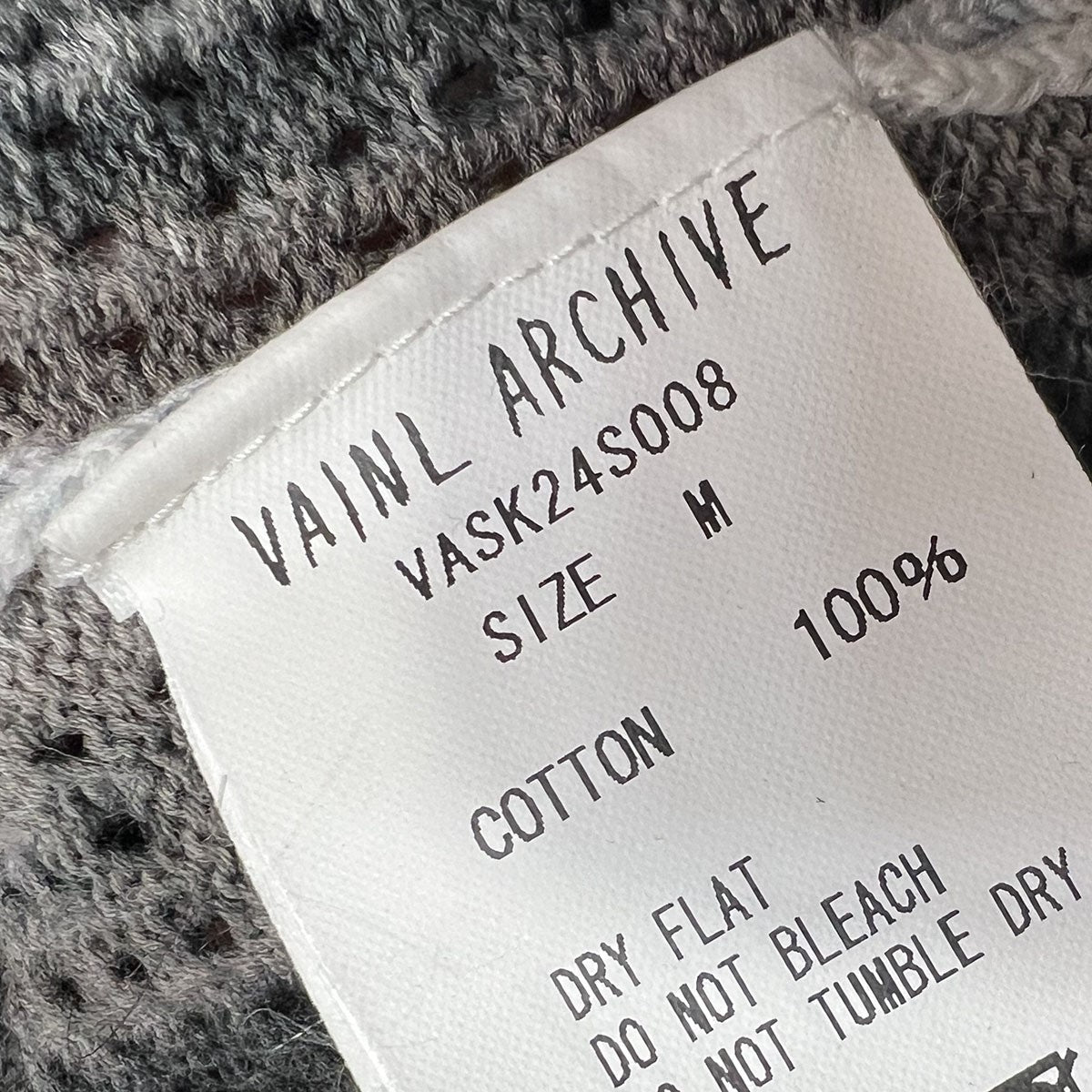 VAINL ARCHIVE(ヴァイナルアーカイブ) 24SSWILLタイダイ染めコットン 