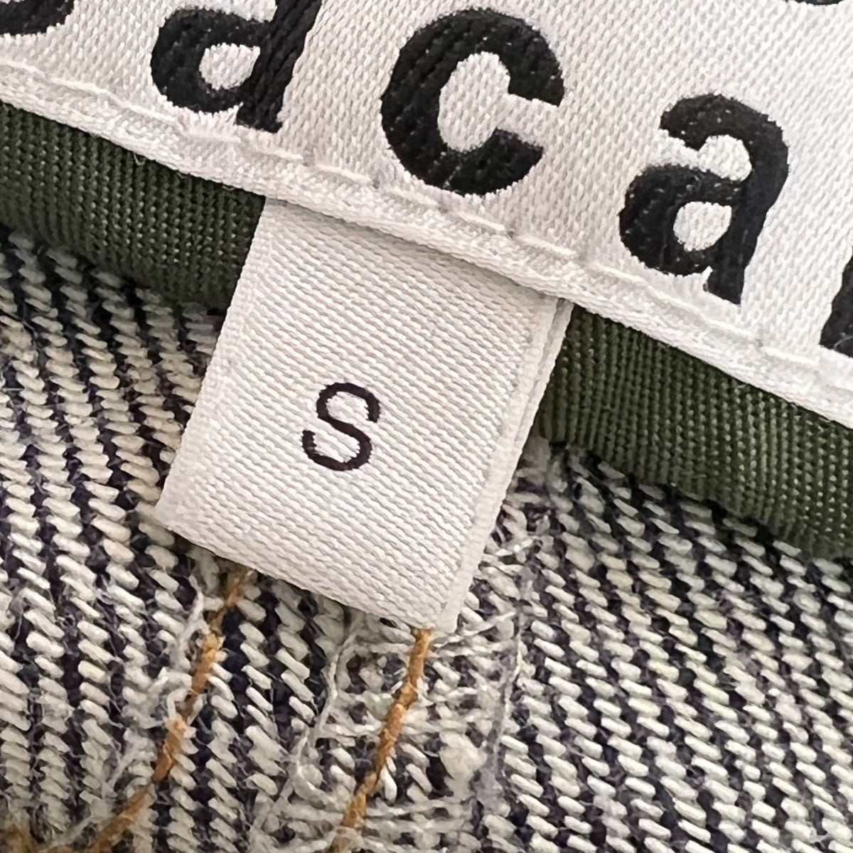 sacai×A．P．C． PANTALON HARU切替デニムパンツ21E2-PAADX