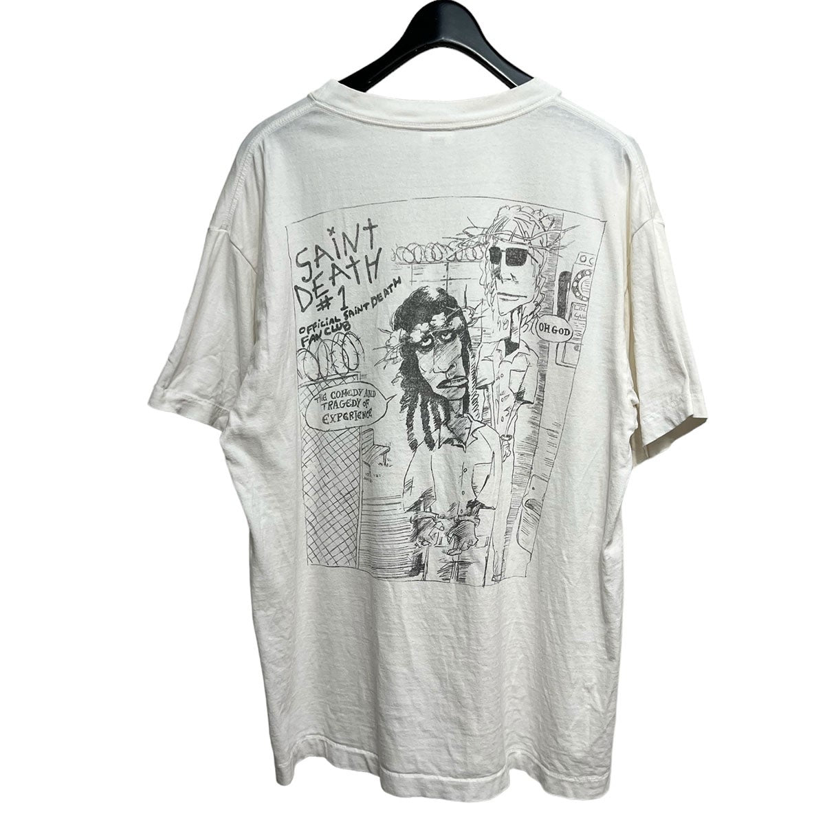 SS TEE SAINT DEATHオーバーサイズプリントTシャツSM-S22-0000-061