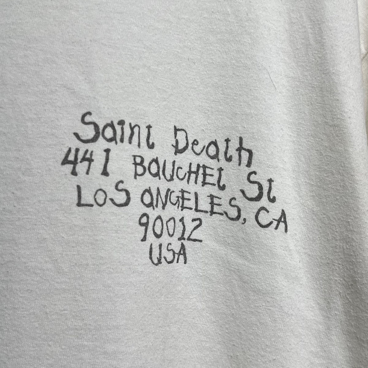SAINT MICHAEL(セントマイケル) SS TEE SAINT DEATHオーバー