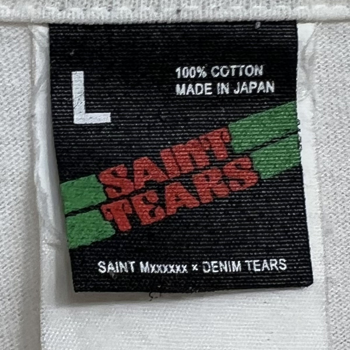 SS TEE SAINT DEATHオーバーサイズプリントTシャツSM-S22-0000-061