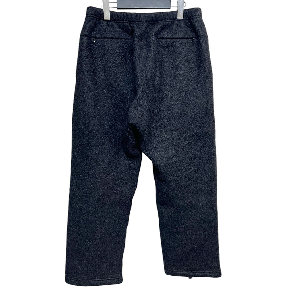 blurhms(ブラームス) COTTON SILK FLEECE PANTSコットンシルクフリースパンツBHS22F026 BHS22F026  ヘザーブラック(チャコールグレーに近い色味) サイズ 4｜【公式】カインドオルオンライン ブランド古着・中古通販【kindal】