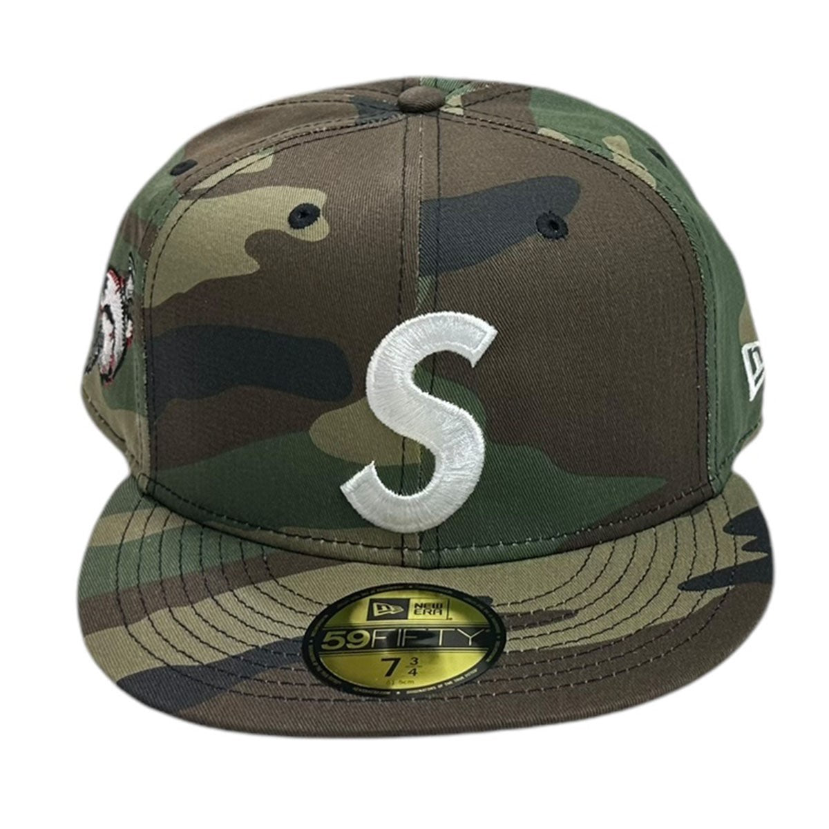 Supreme×New Era 24AWScrew Ball S Logo Woodland CamoスクリューボールSロゴキャップ  ウッドランドカモ(オリーブ系) サイズ 7 3/4(61.5cm)｜【公式】カインドオルオンライン ブランド古着・中古通販【kindal】