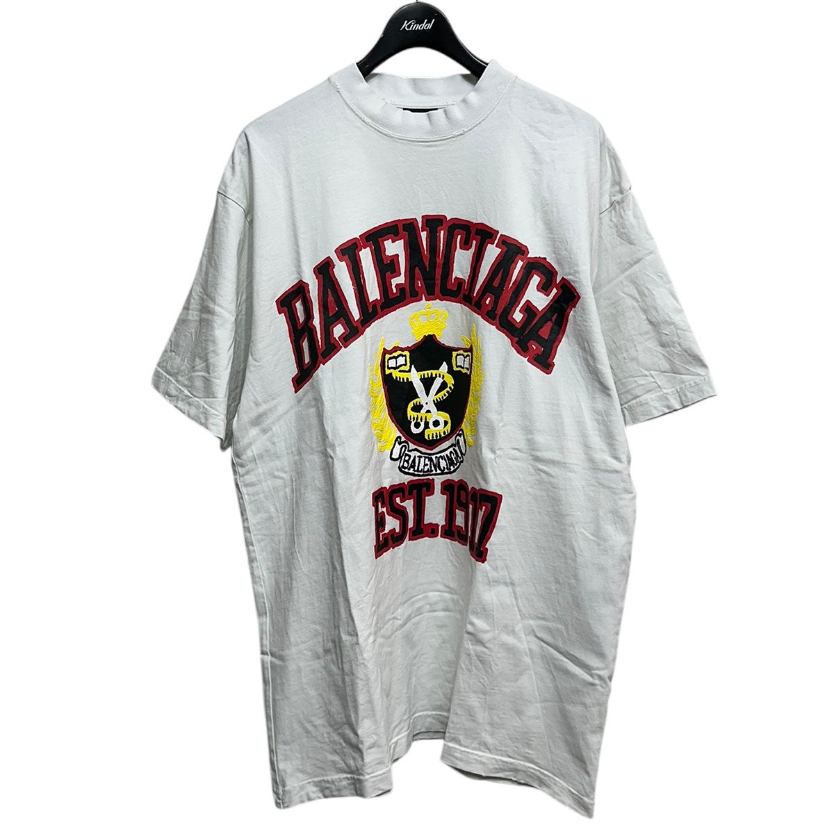 23SSTOVK1 カレッジロゴペイントTシャツ739784