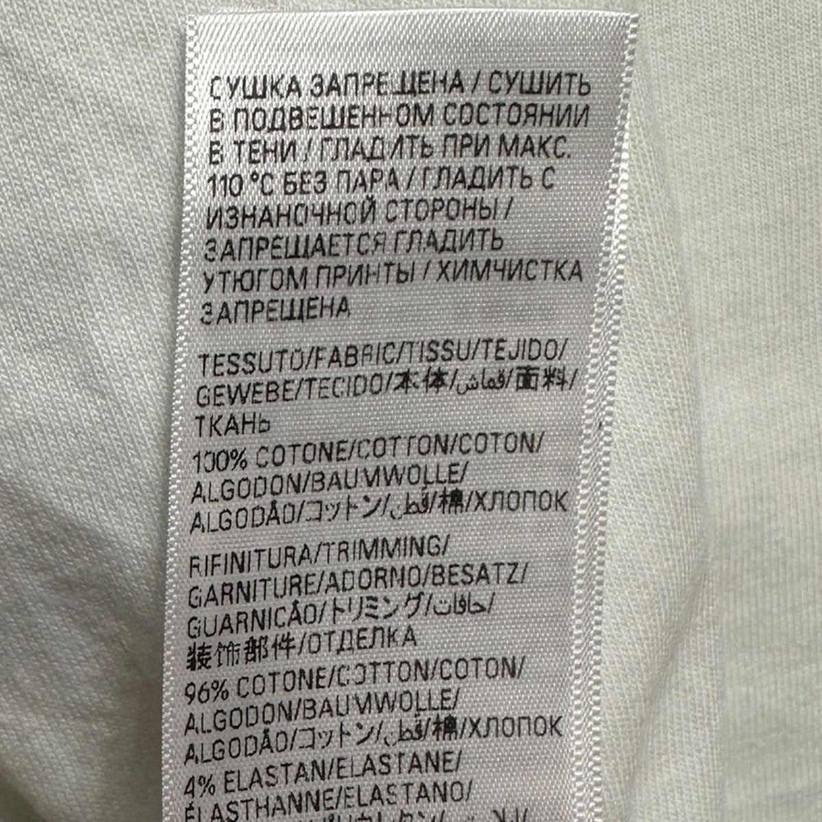 23SSTOVK1 カレッジロゴペイントTシャツ739784