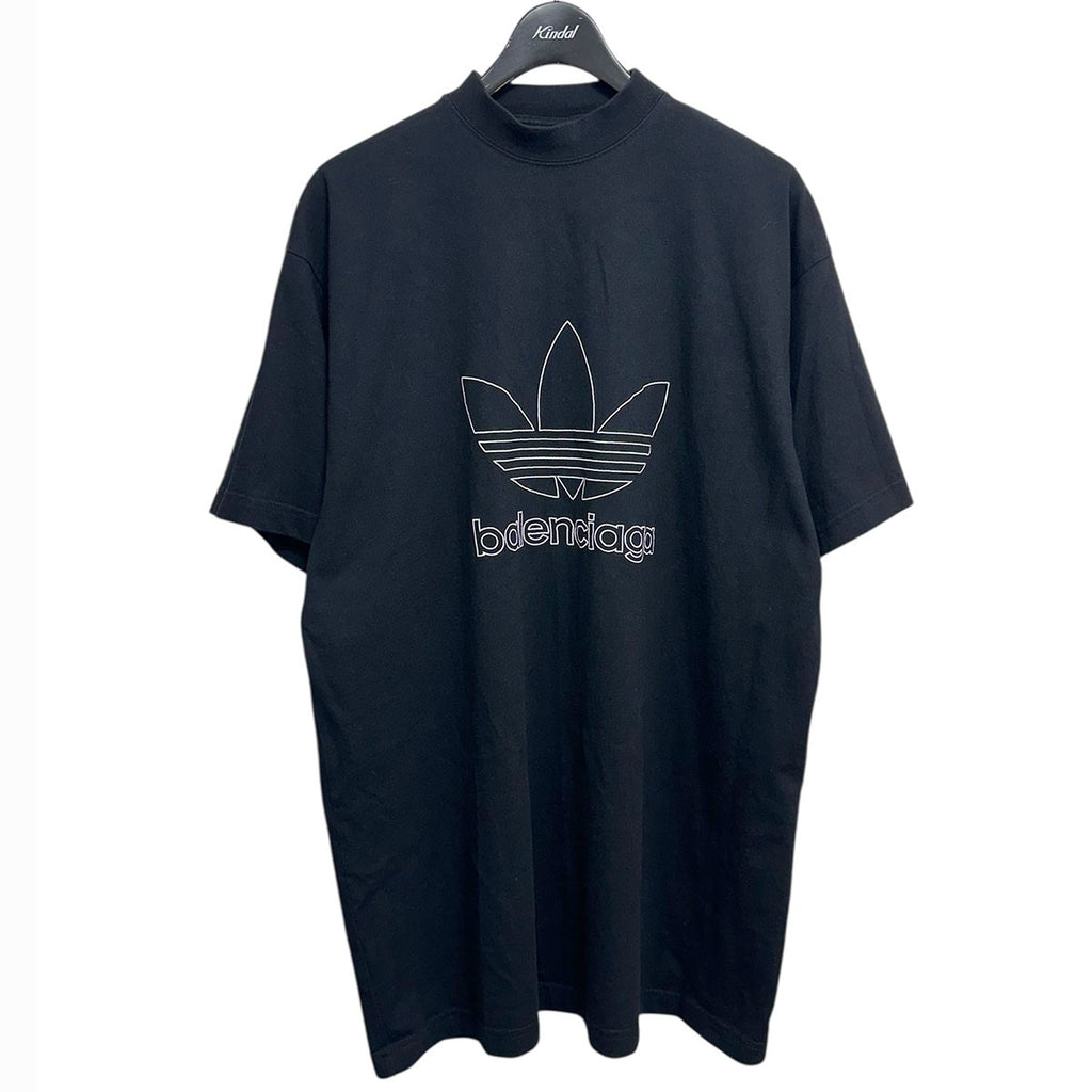 BALENCIAGA×adidas 22AWOVERSIZED TEEロゴ刺繍オーバーサイズTシャツ 
