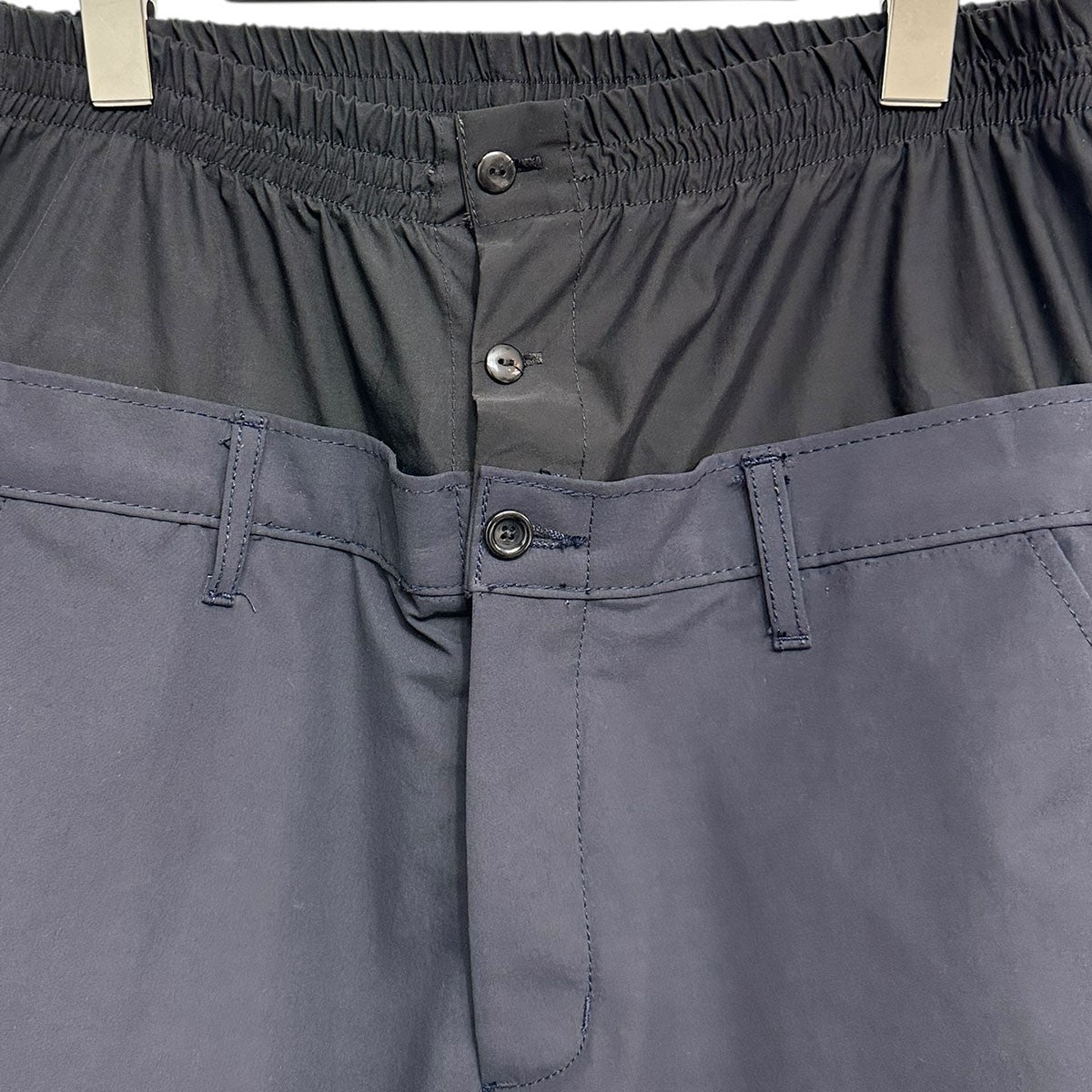 24AWZERETHRUSTRA PANTダブルウエストフレアパンツ