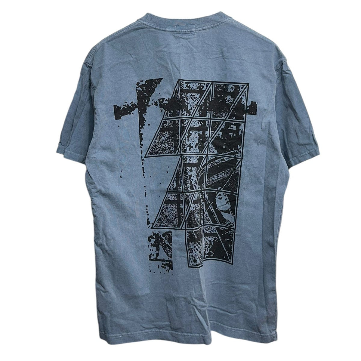 CE(CAV EMPT)(シーイー) OVERDYE DEFILEMENT FRAME TオーバーダイプリントクルーネックTシャツ ブルー サイズ  L｜【公式】カインドオルオンライン ブランド古着・中古通販【kindal】