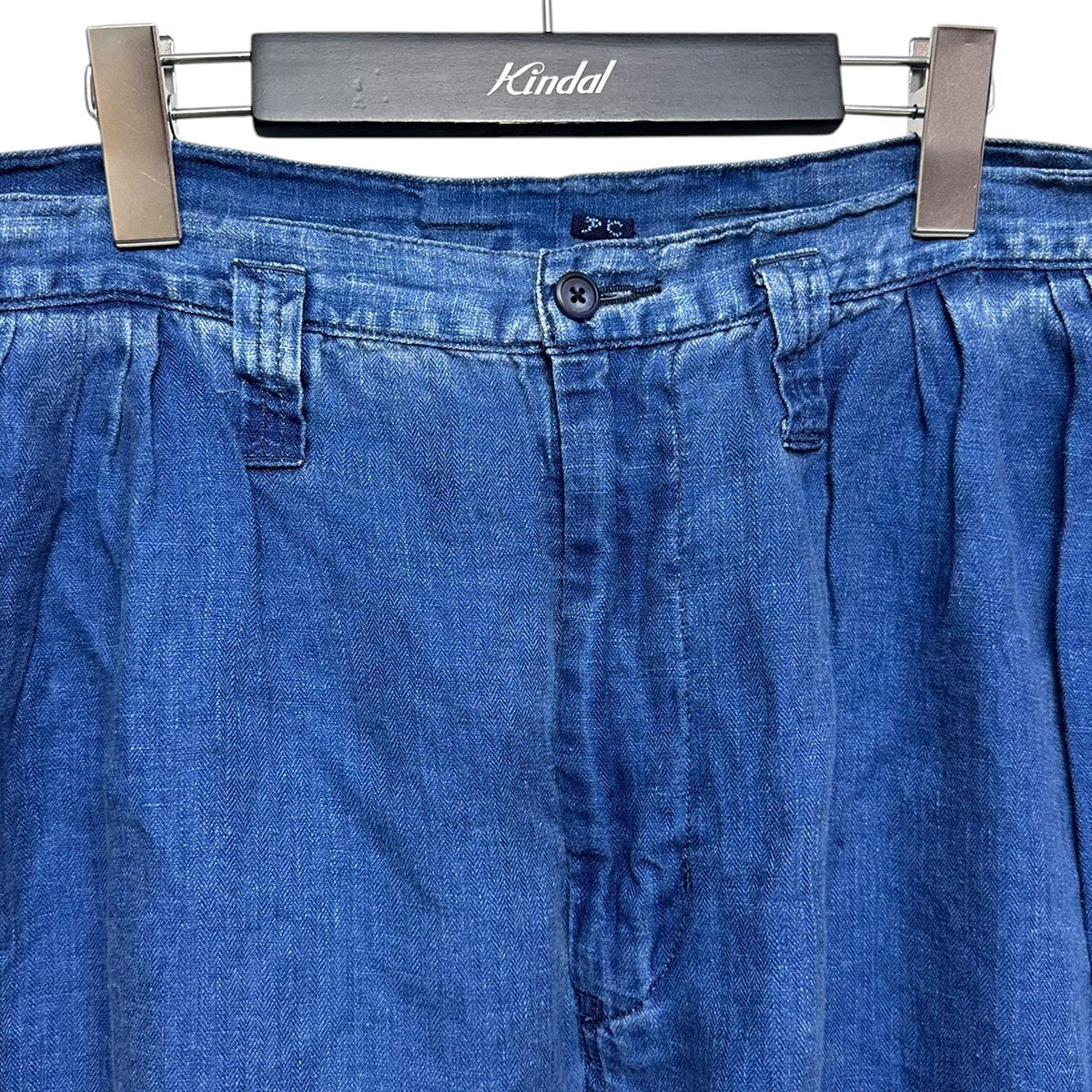 Porter Classic(ポータークラシック) INDIGO LINEN BEBOP PANTS
