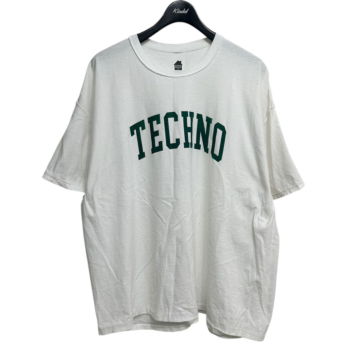 Techno Flocky Print T-ShirtフロッキープリントTシャツTECHNOT01