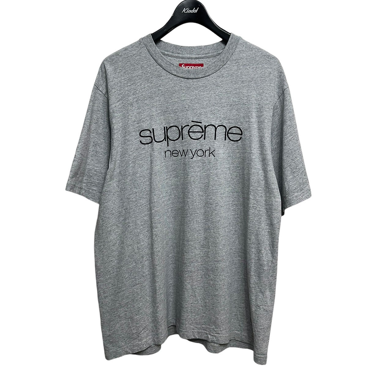 Supreme(シュプリーム) 23AWClassic Logo S／S TopクラシックロゴショートスリーブTシャツ ヘザーグレー サイズ  M｜【公式】カインドオルオンライン ブランド古着・中古通販【kindal】