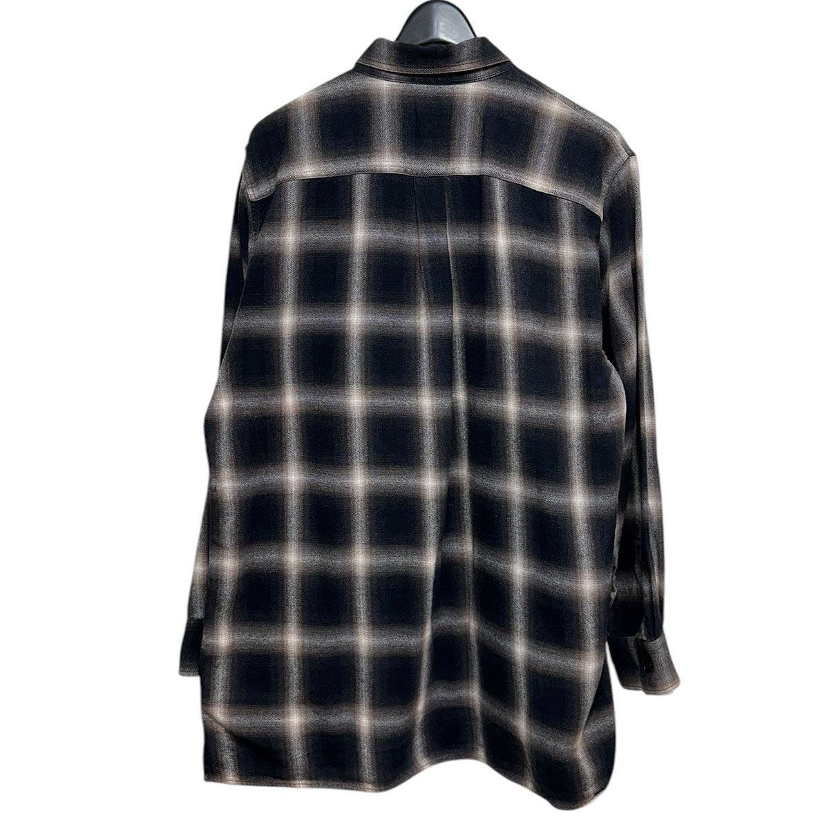 FOLL(フォル) 24AWvintage washed check box shirtヴィンテージウォッシュチェックボックスシャツ24050684000130  24050684000130 ブラウン サイズ 2｜【公式】カインドオルオンライン ブランド古着・中古通販【kindal】