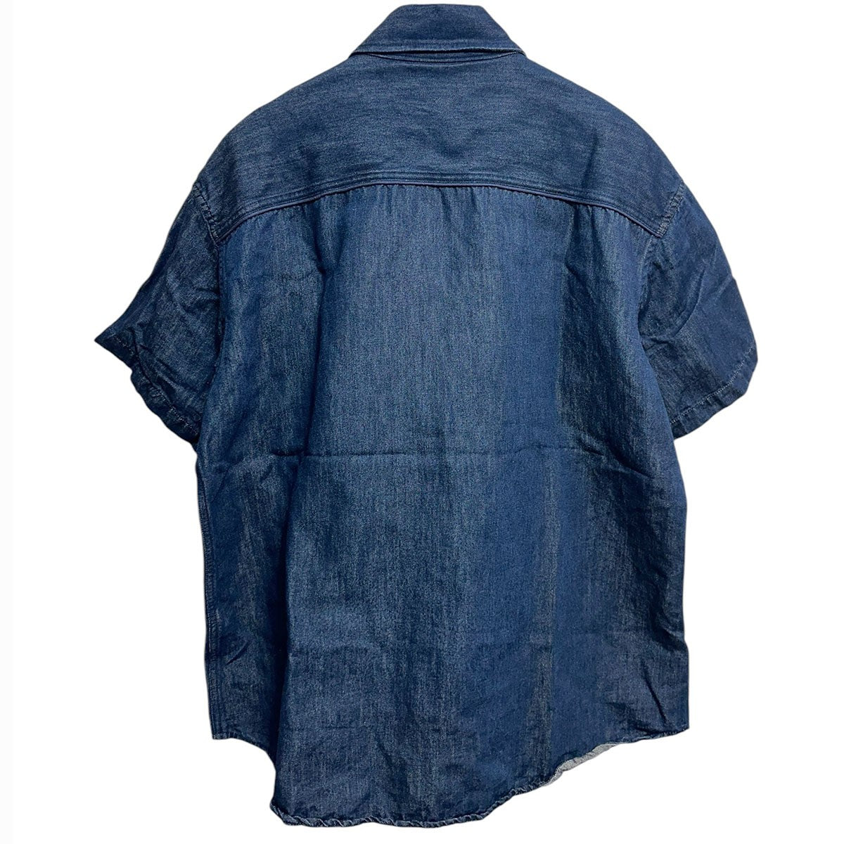 DENIM SHORT SLEEVE SHIRTデニムショートスリーブシャツ